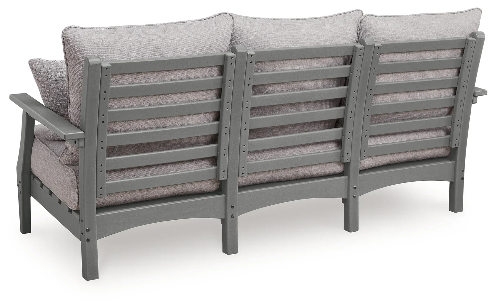 Cove Beach Gray Outdoor Sofa and Loveseat - Image 8