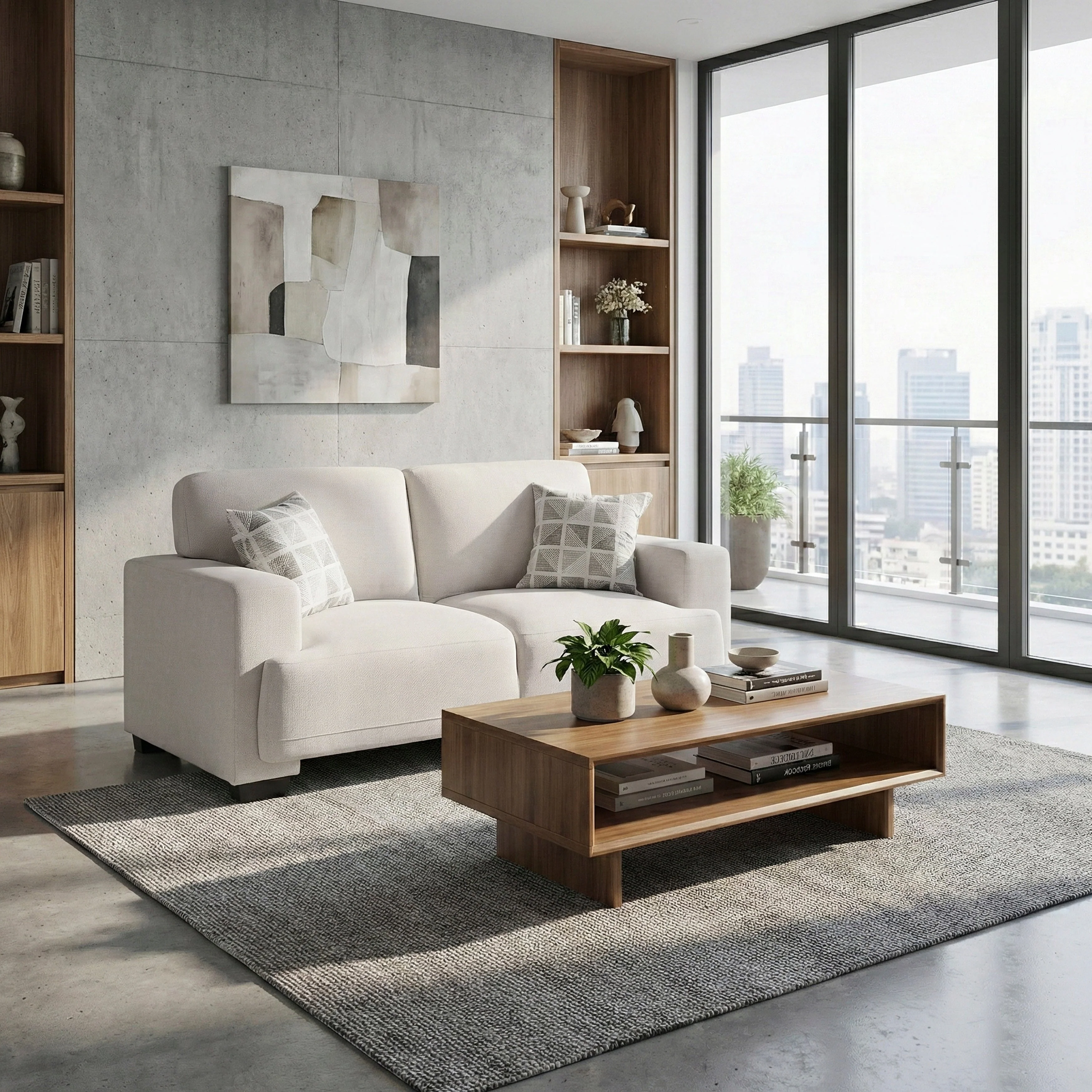 Cove Beige Loveseat - Image 16