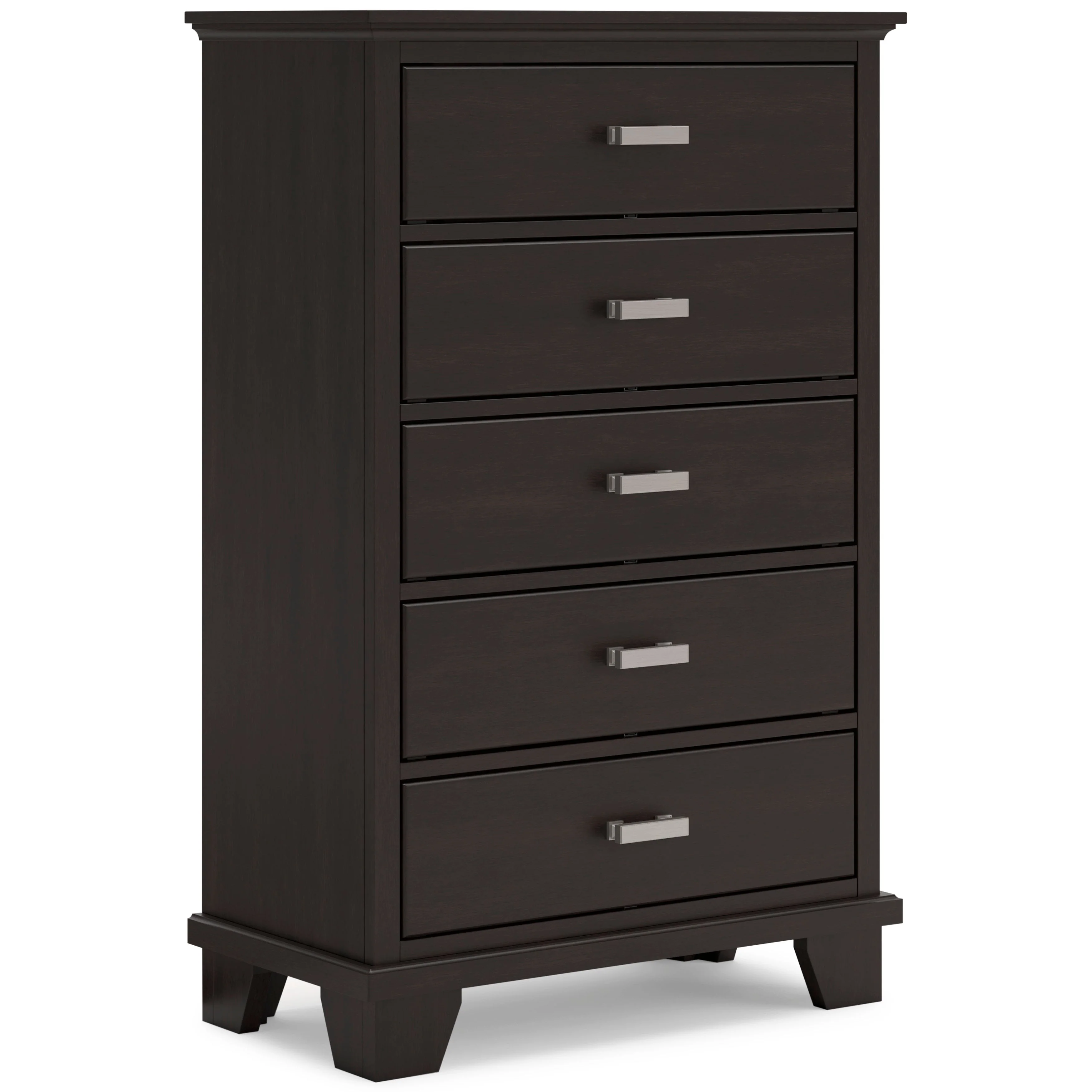 Covetown Dark Brown Panel Bedroom Set - Image 17