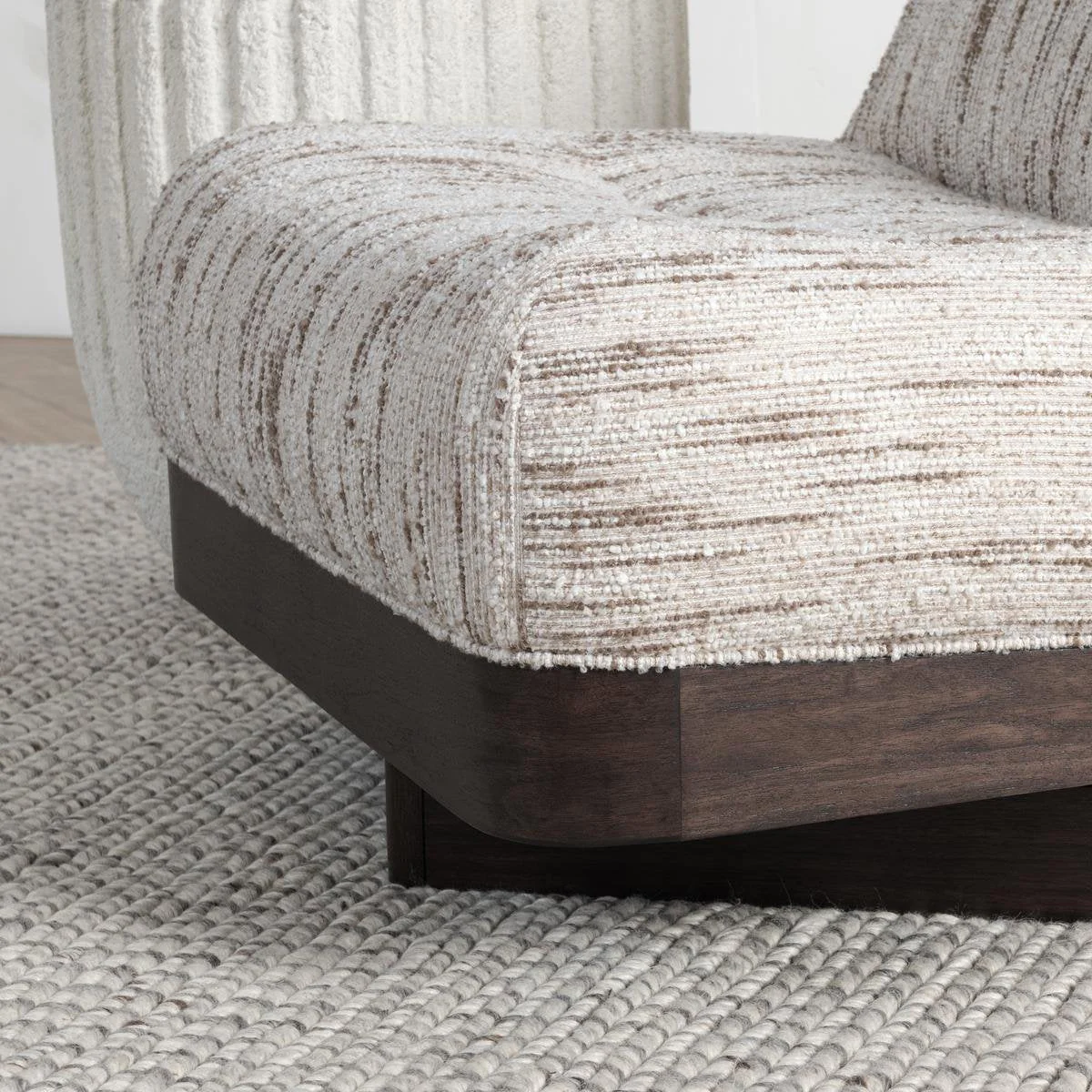 Crandall Swivel Chair - Cocoa Cream - Image 6