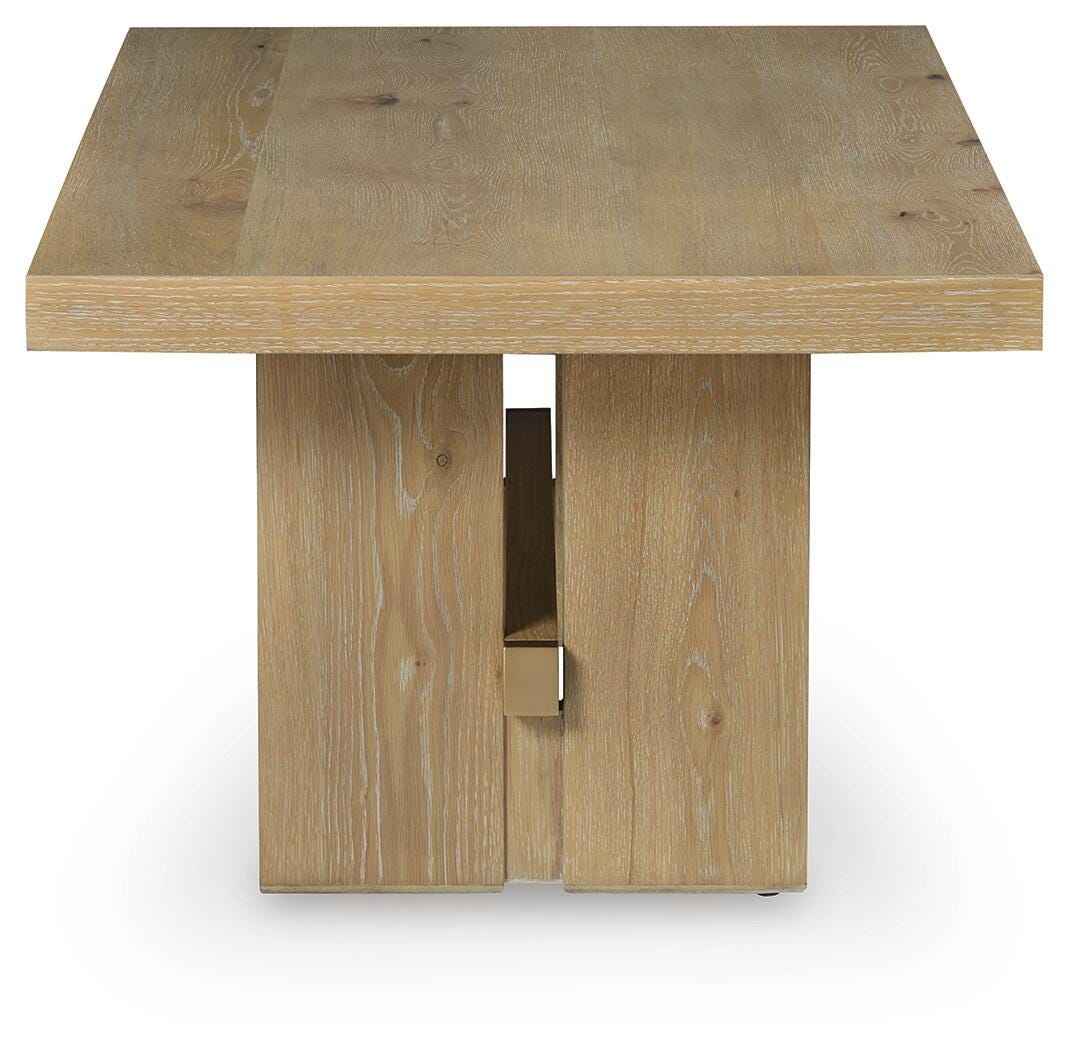 Crendlin Light Brown Coffee Table - Image 4