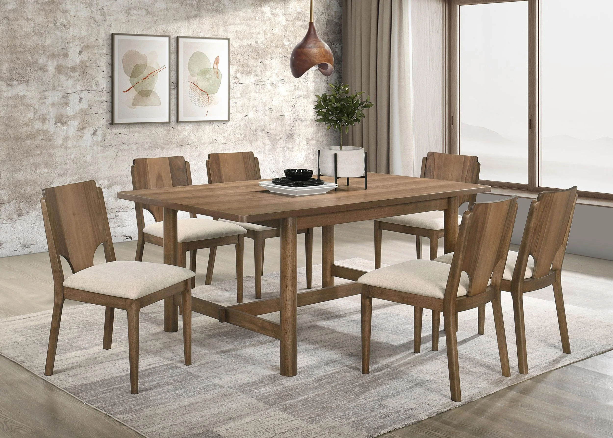 Crestmore Walnut Dining Chair, Set of 2 - Image 13