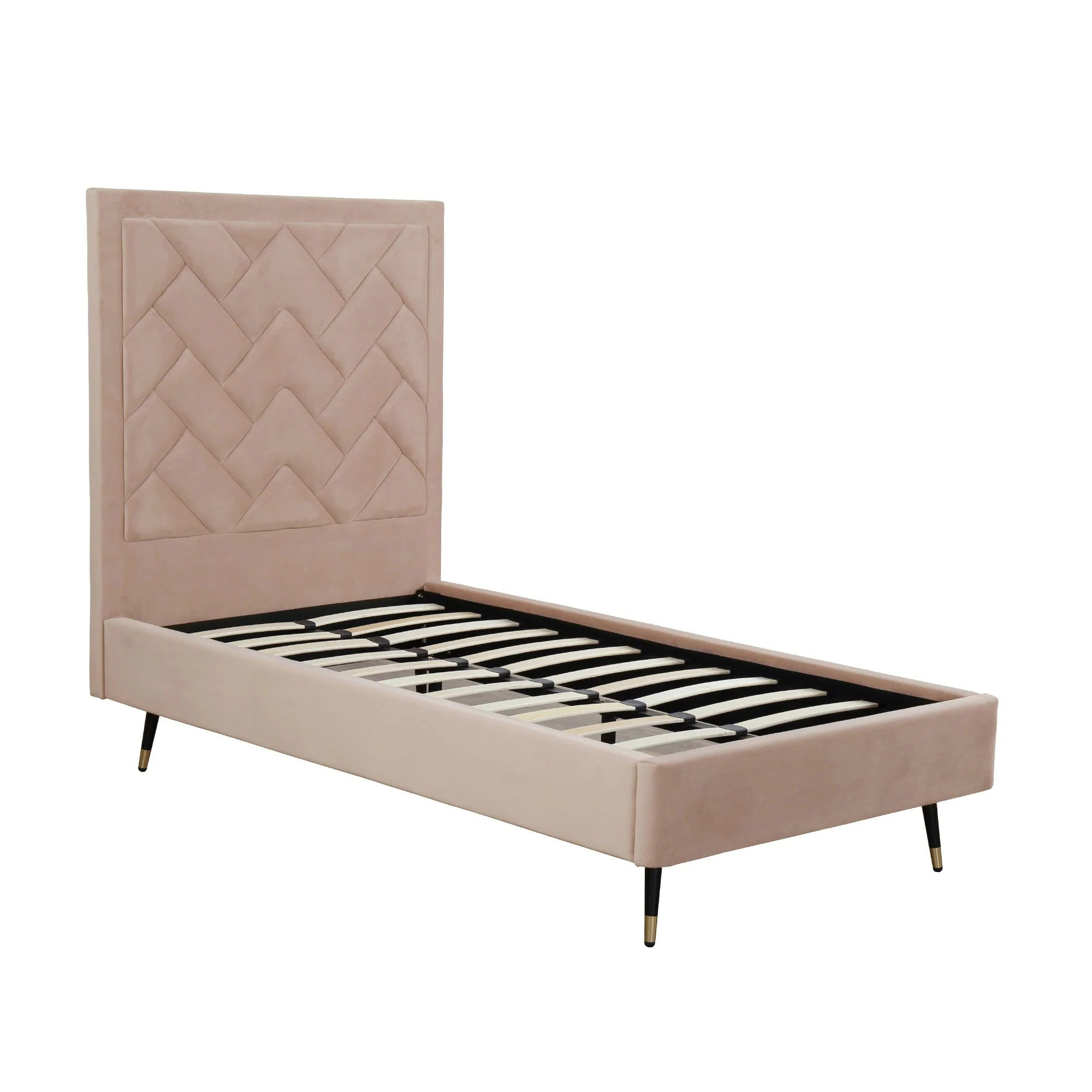 Crosby Twin-Size Bed in Nude - Image 9
