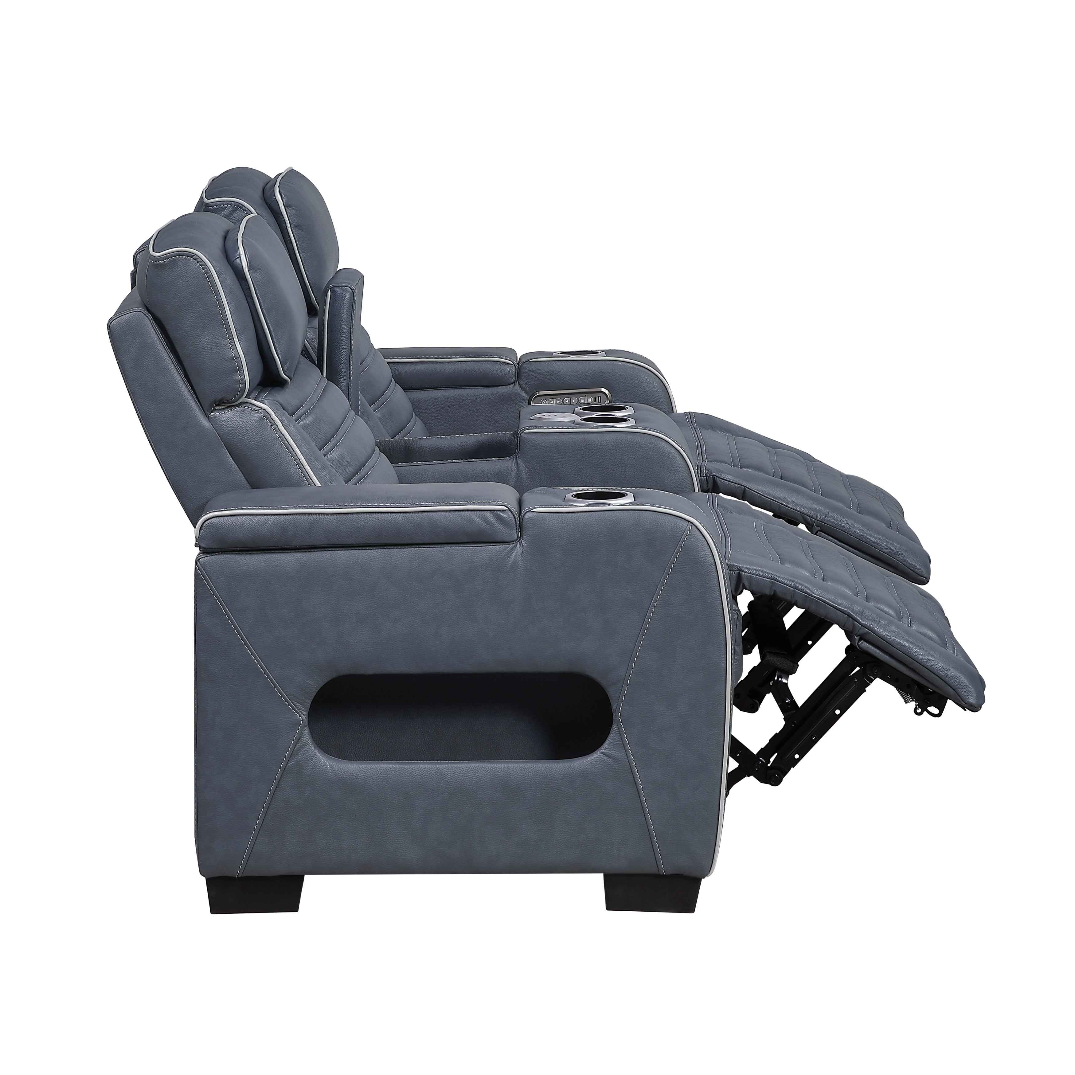 Cyber Blue 3-Piece Power Reclining Living Room Set - Image 14