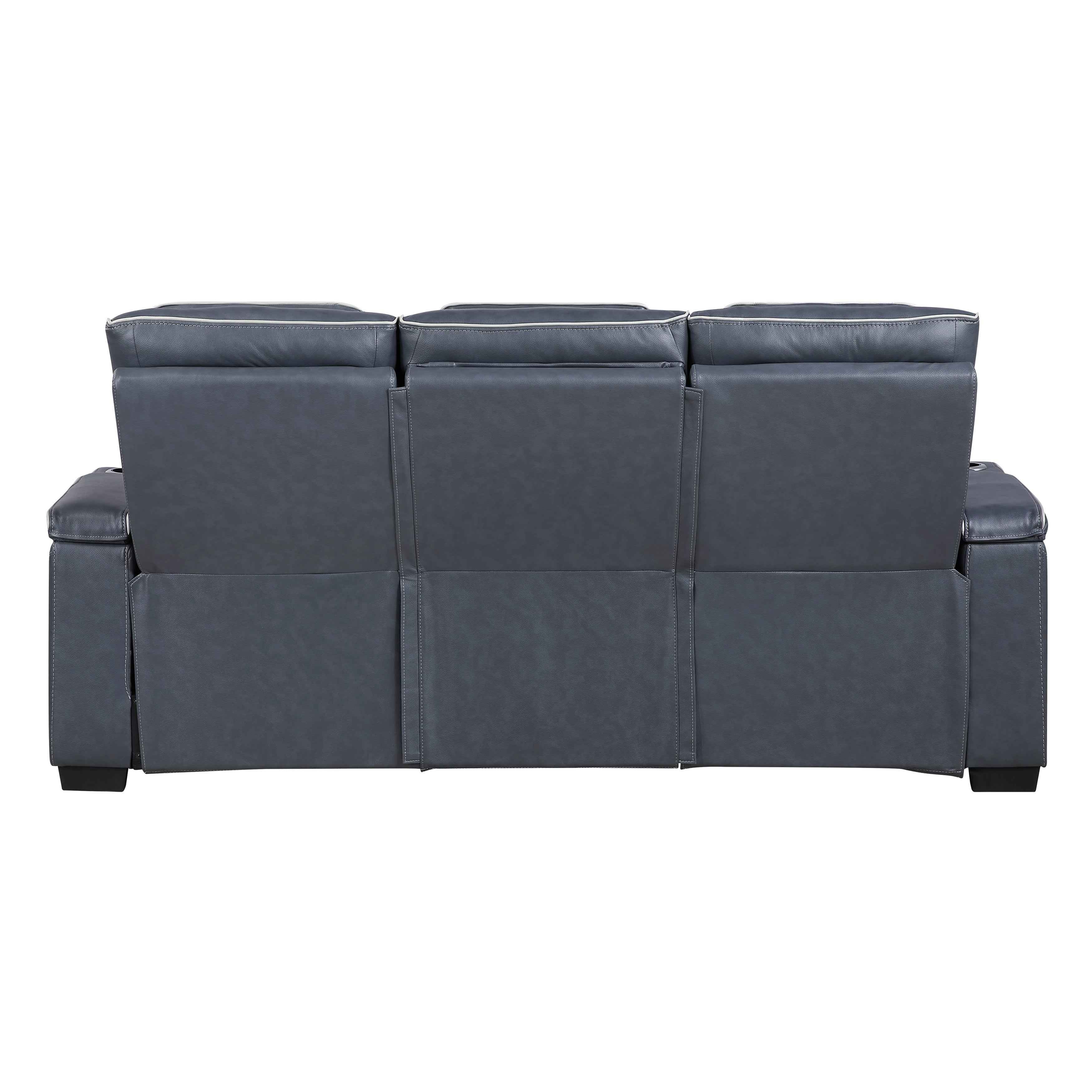 Cyber Blue Power Reclining Living Room Set - Image 5