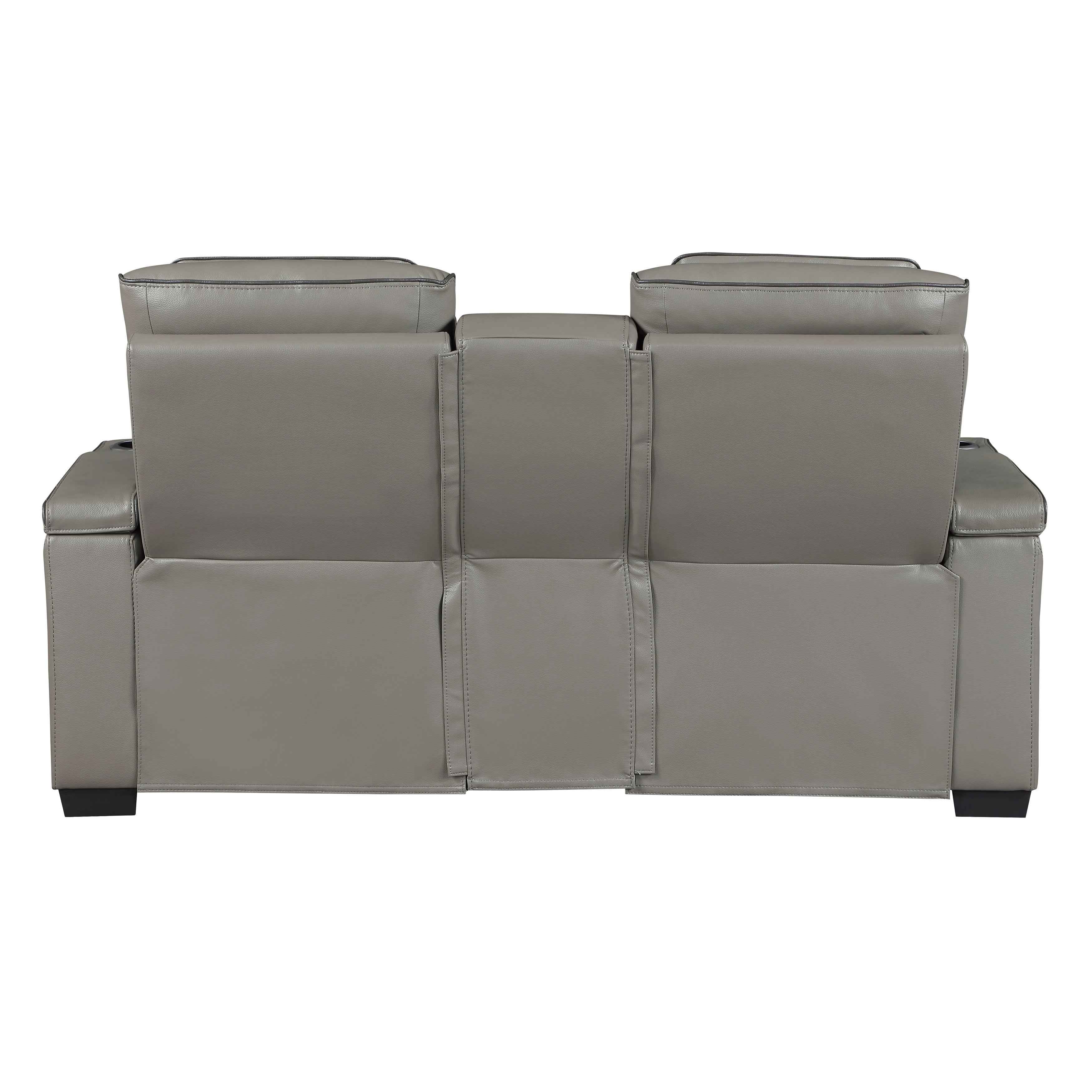 Cyber Gray Power Reclining Living Room Set - Image 12