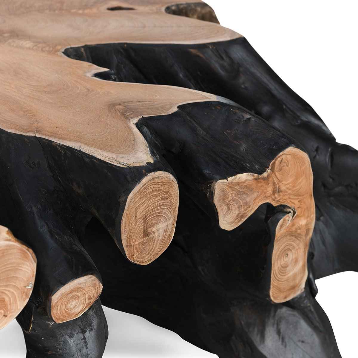 Cypress Coffee Table - Black/Natural - Image 4