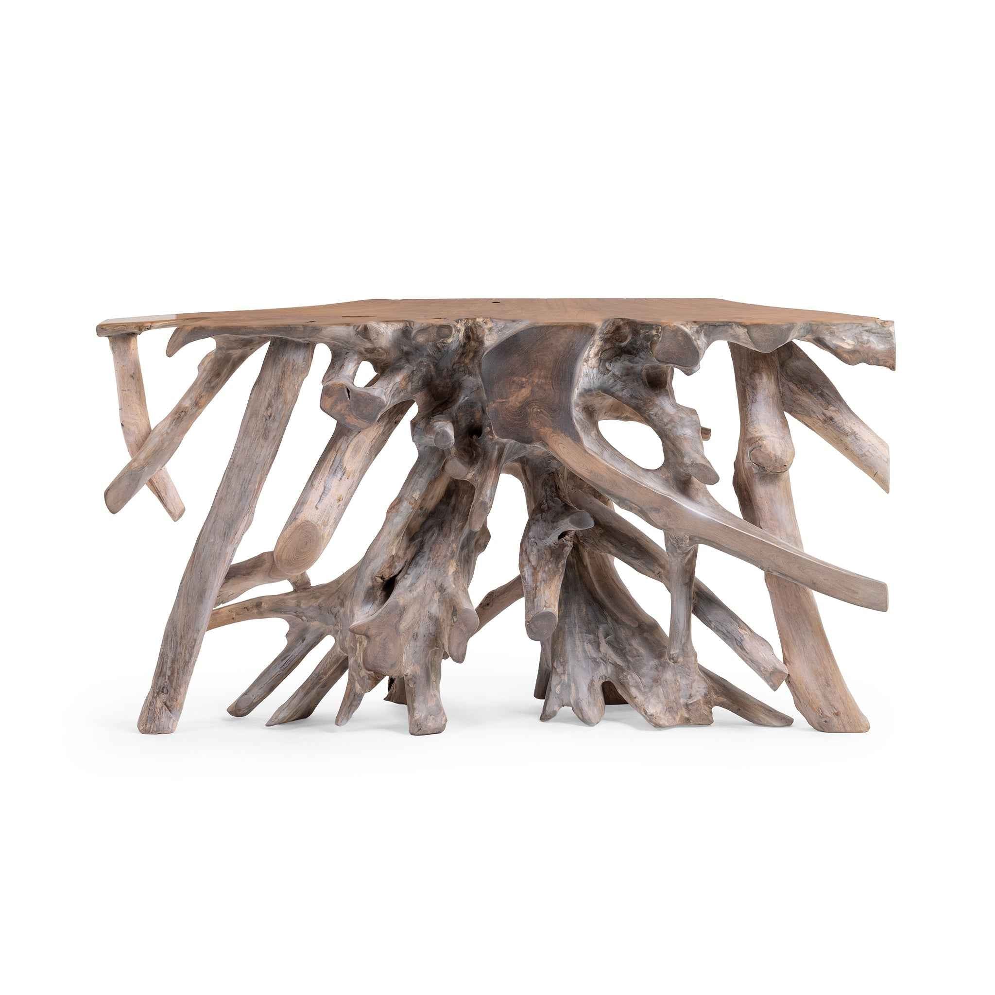 Cypress Console Table - Natural White Wash - Image 2