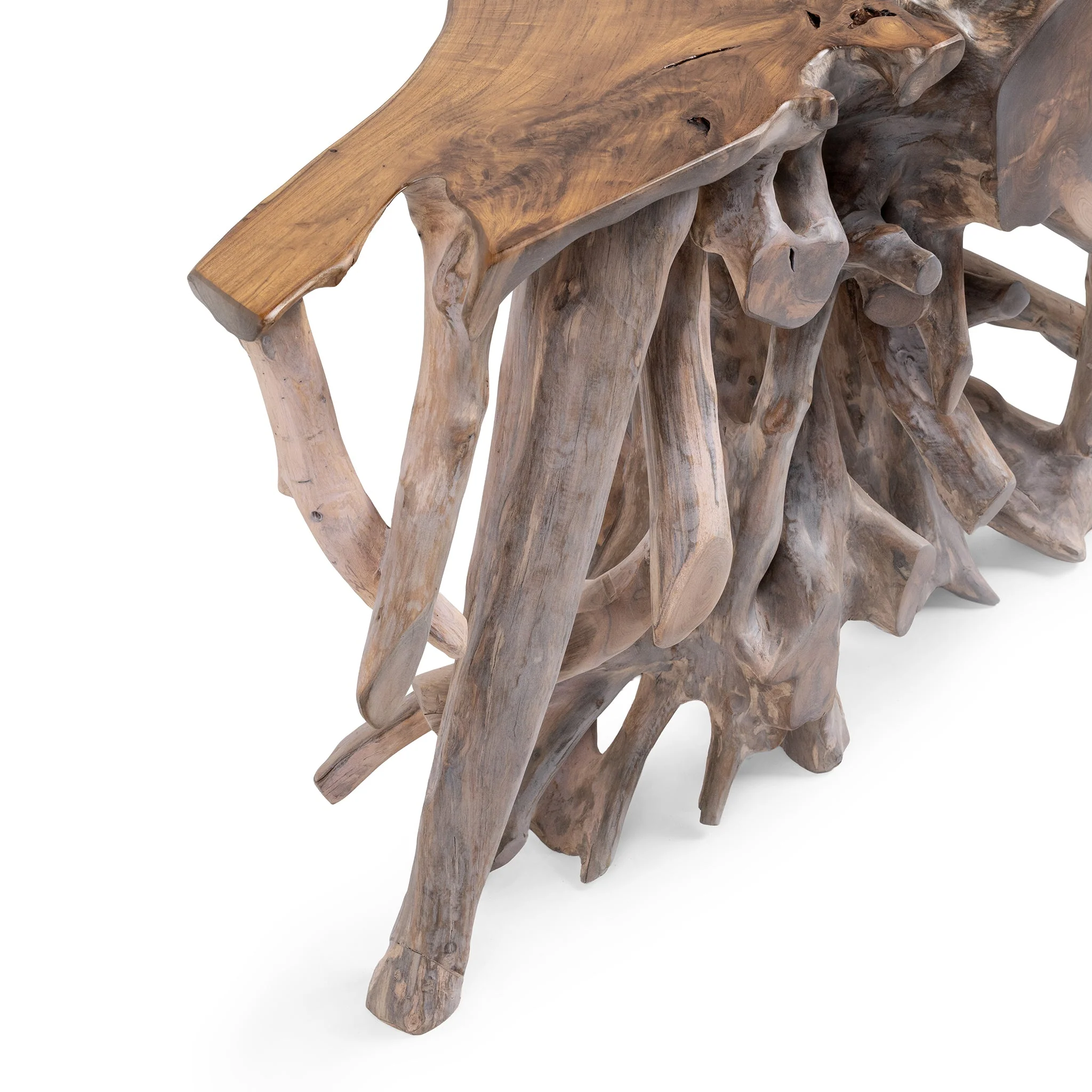 Cypress Console Table - Natural White Wash - Image 5