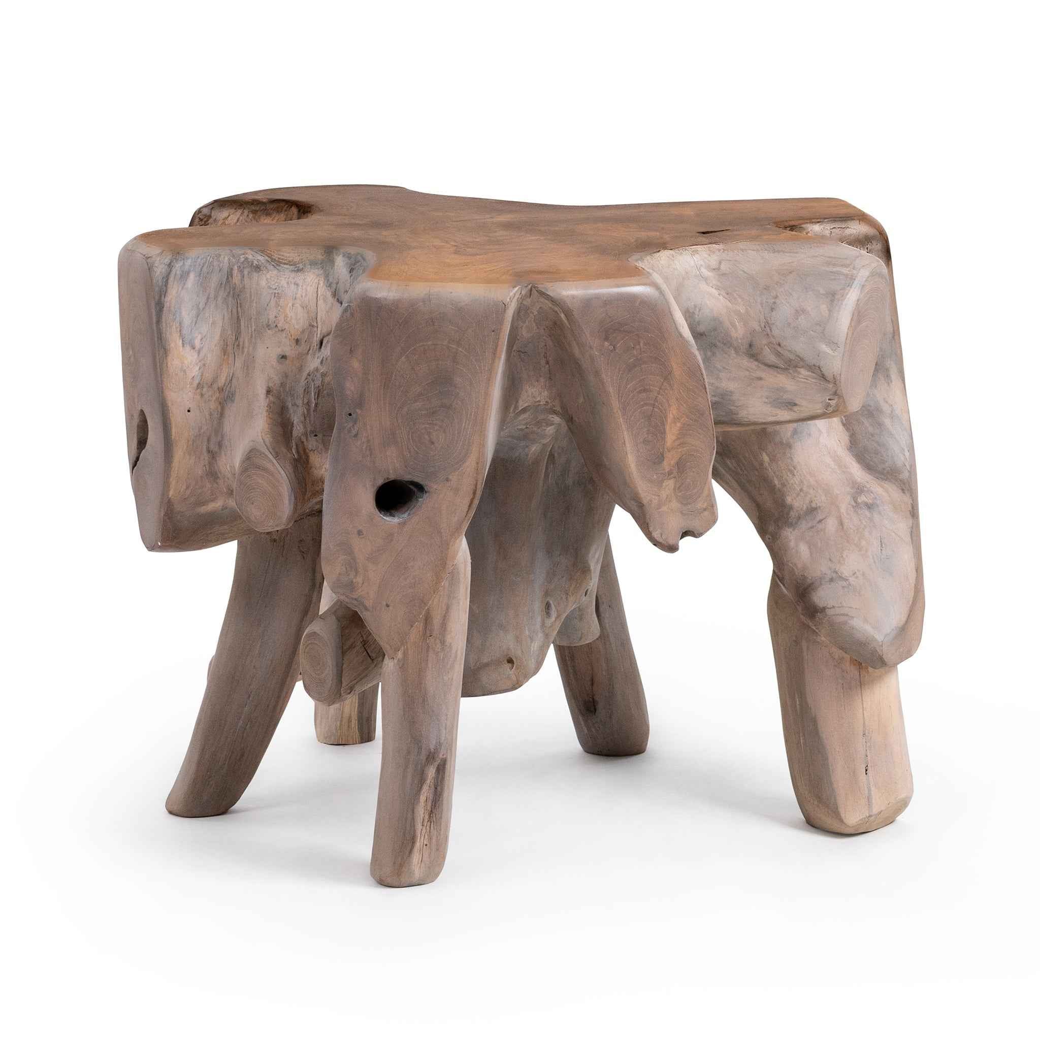 Cypress End Table - Natural White Wash - Image 2
