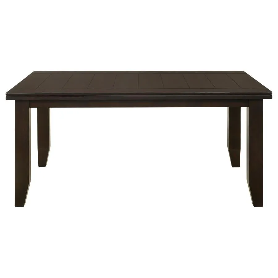 Dalila Cappuccino/Black 6-Piece Dining Set - Image 4