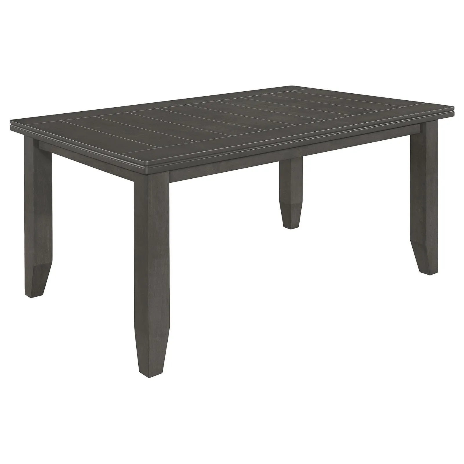 Dalila Gray/Dark Gray 6-Piece Rectangular Dining Set - Image 2