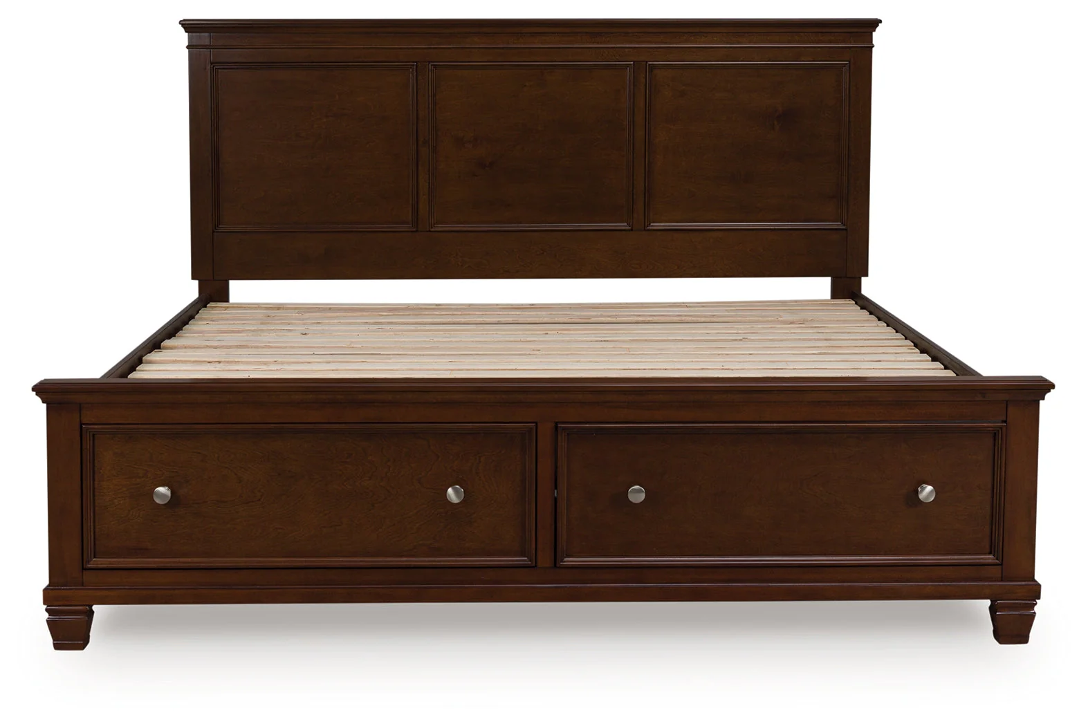 Danabrin Brown King Panel Storage Bed - Image 3