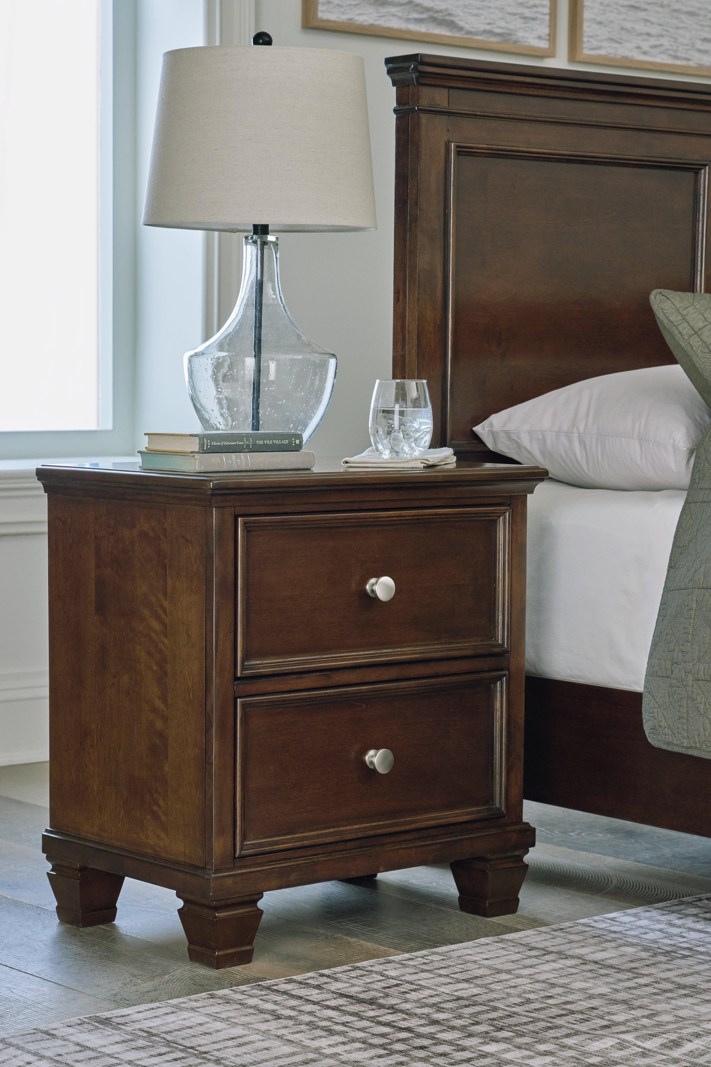 Danabrin Brown Nightstand - Image 8