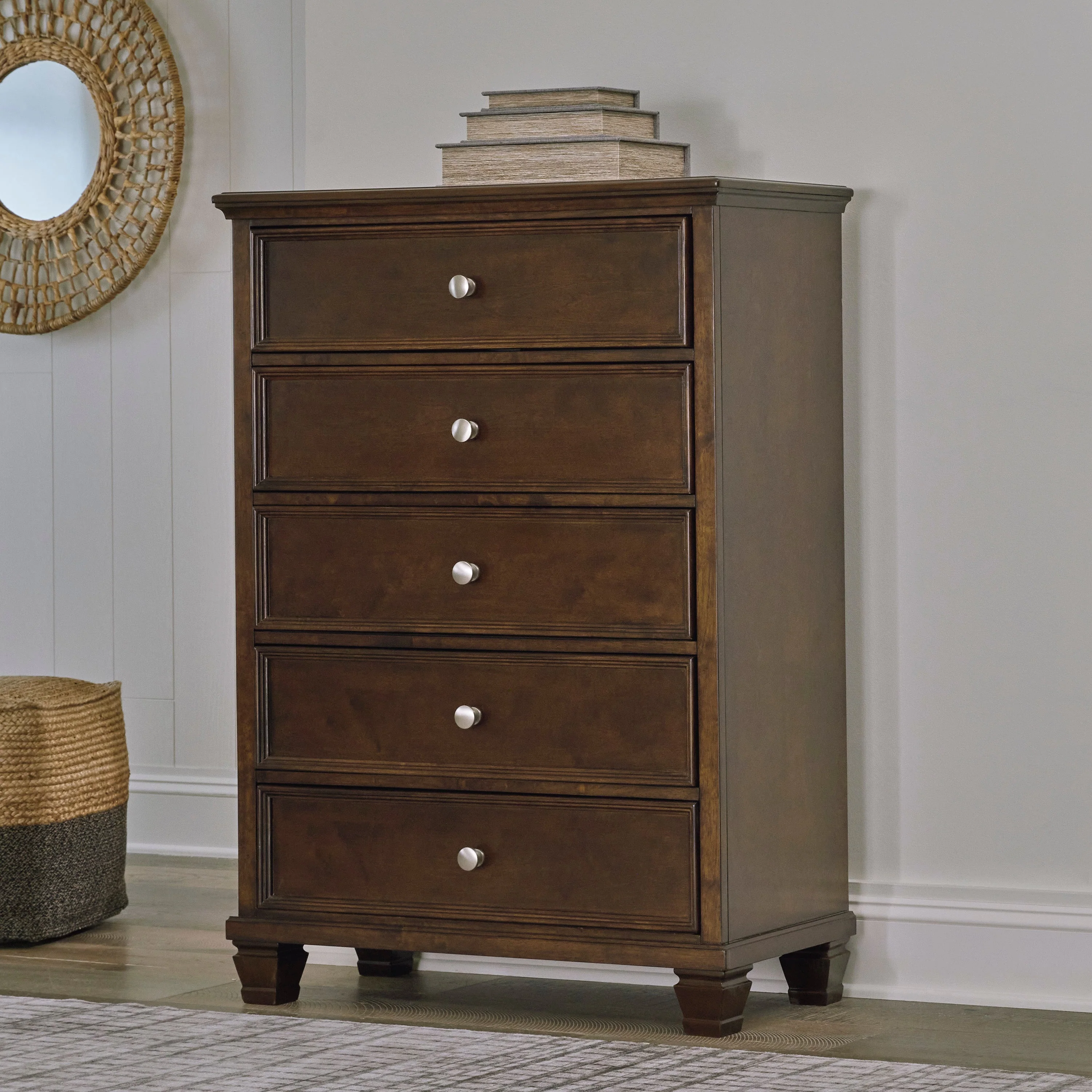 Danabrin Brown Panel Bedroom Set - Image 11