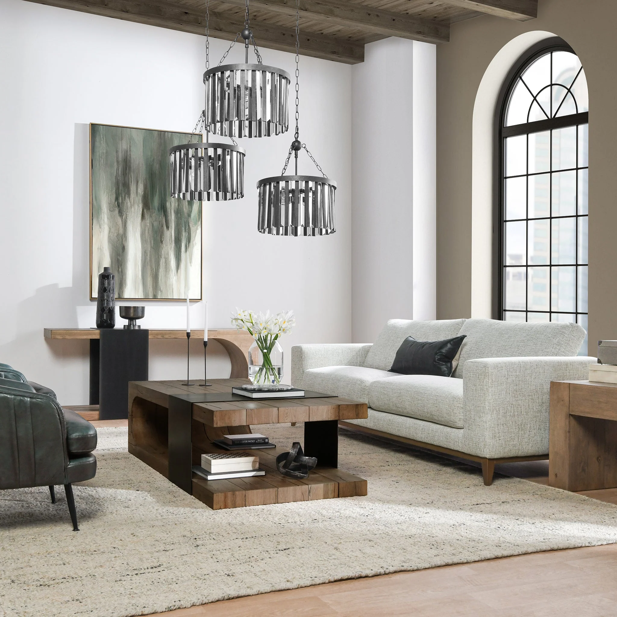Danica Console Table - Cafe Brown - Image 10