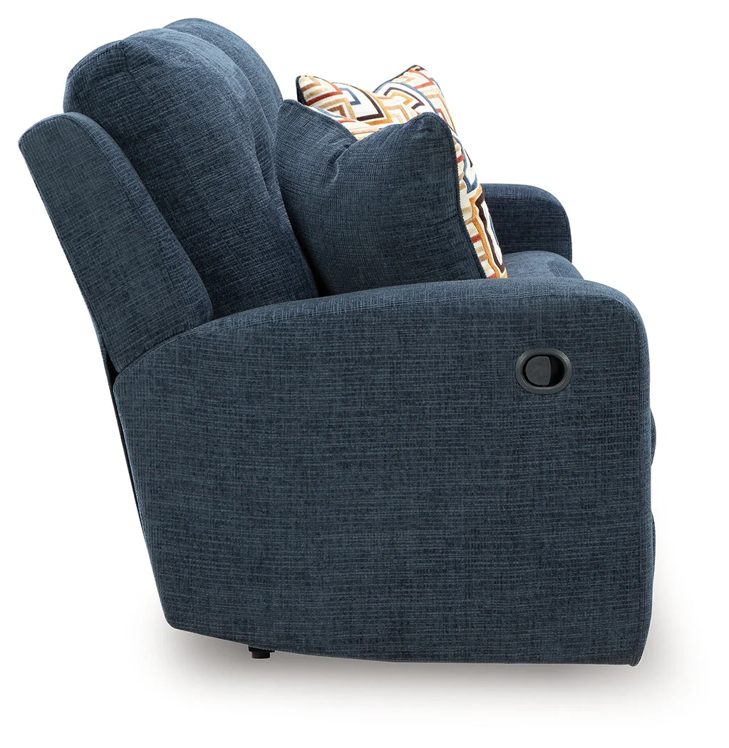 Danum Ink Manual Reclining Sofa - Image 4
