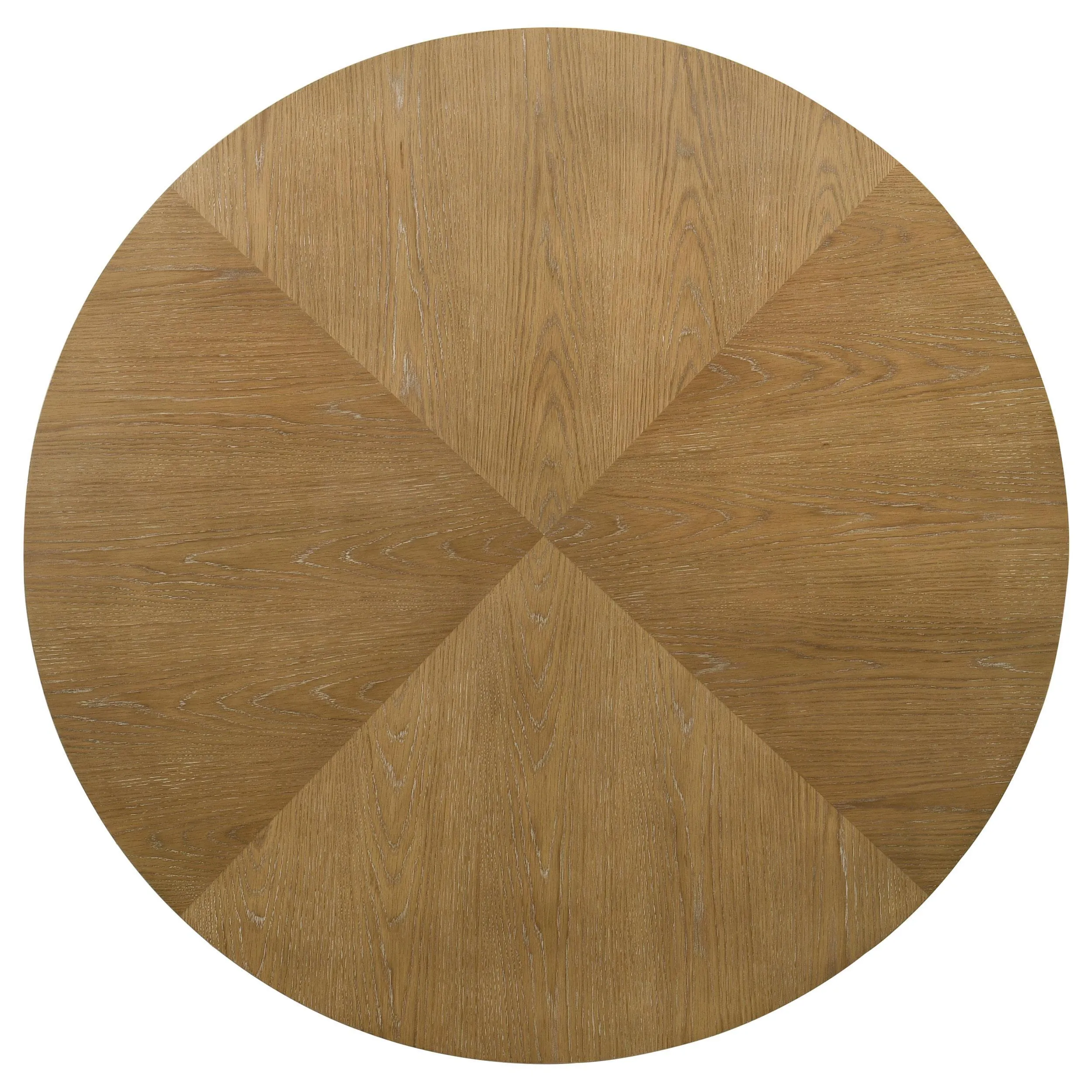 Danvers Brown Oak 5-Piece Round 54-inch Dining Set - Image 5