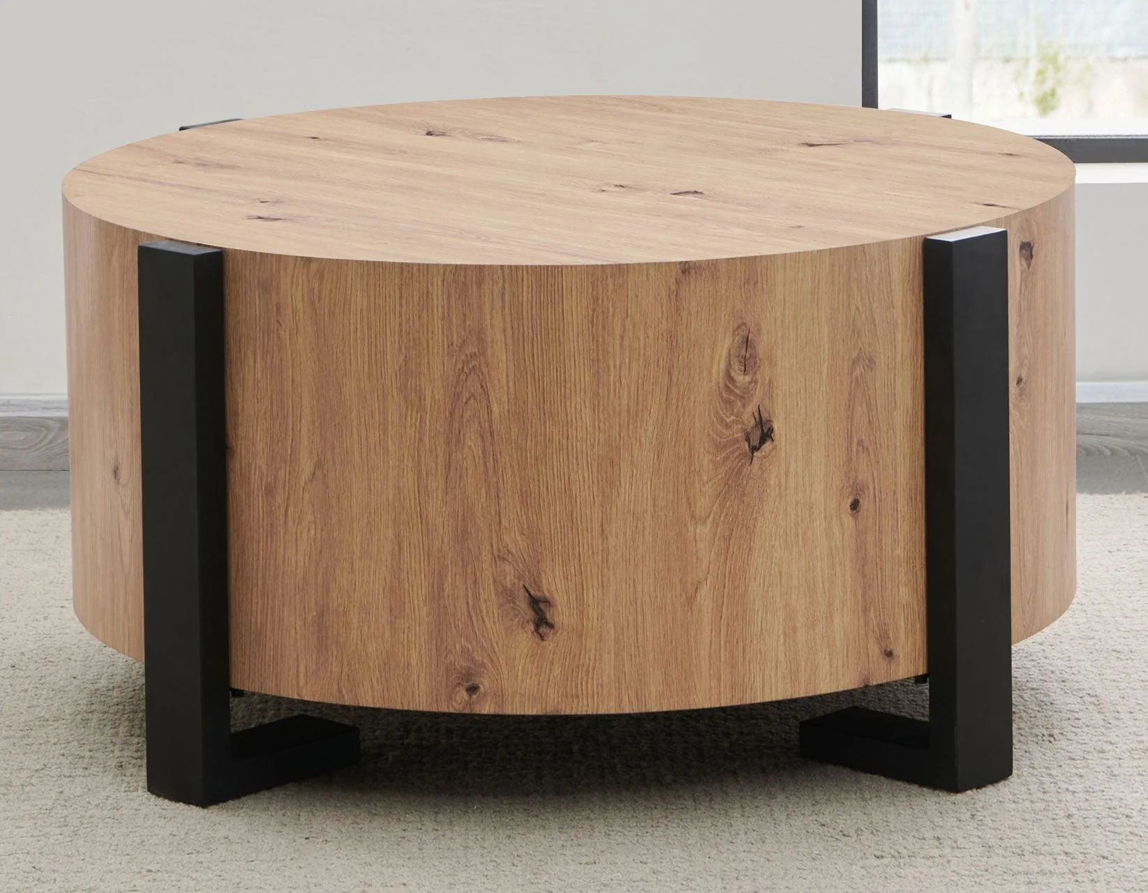 Darcie Faux-Wood Coffee Table - Image 2