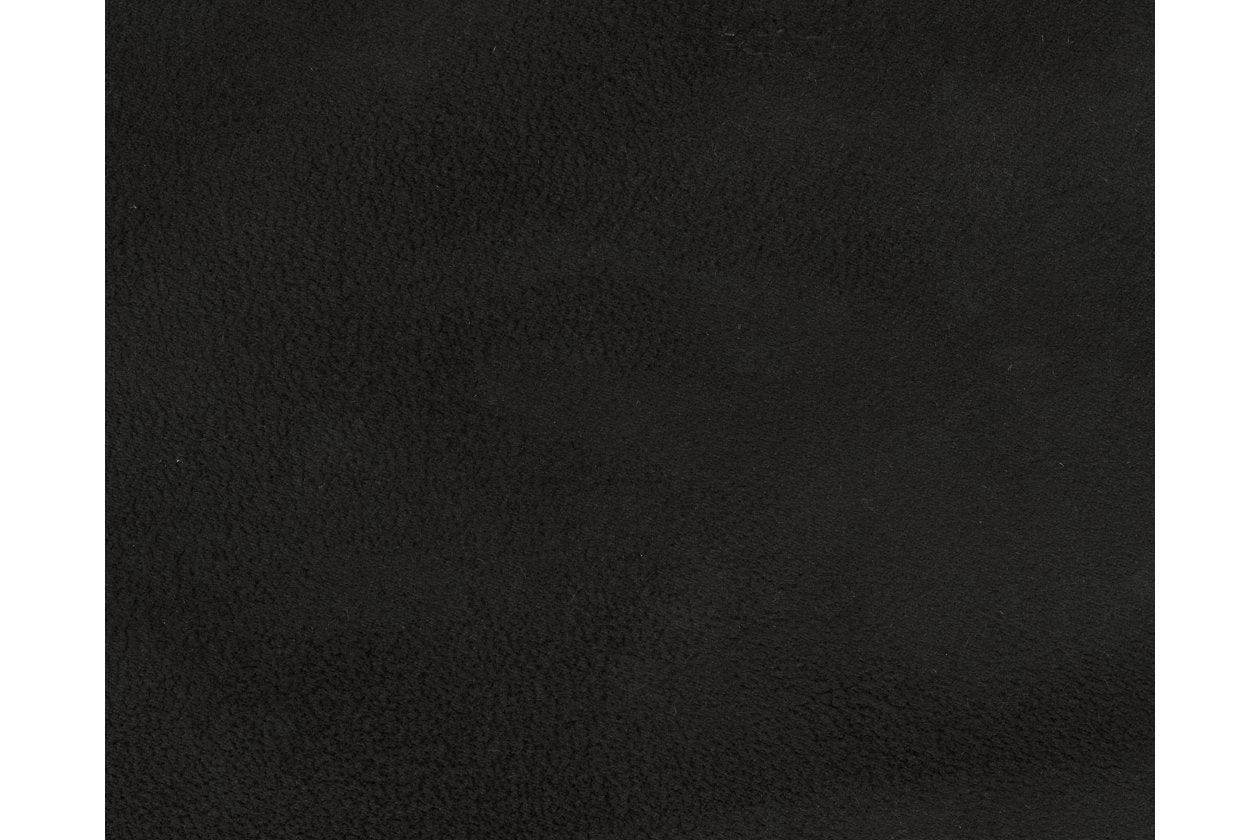 Darcy Black Ottoman - Image 3
