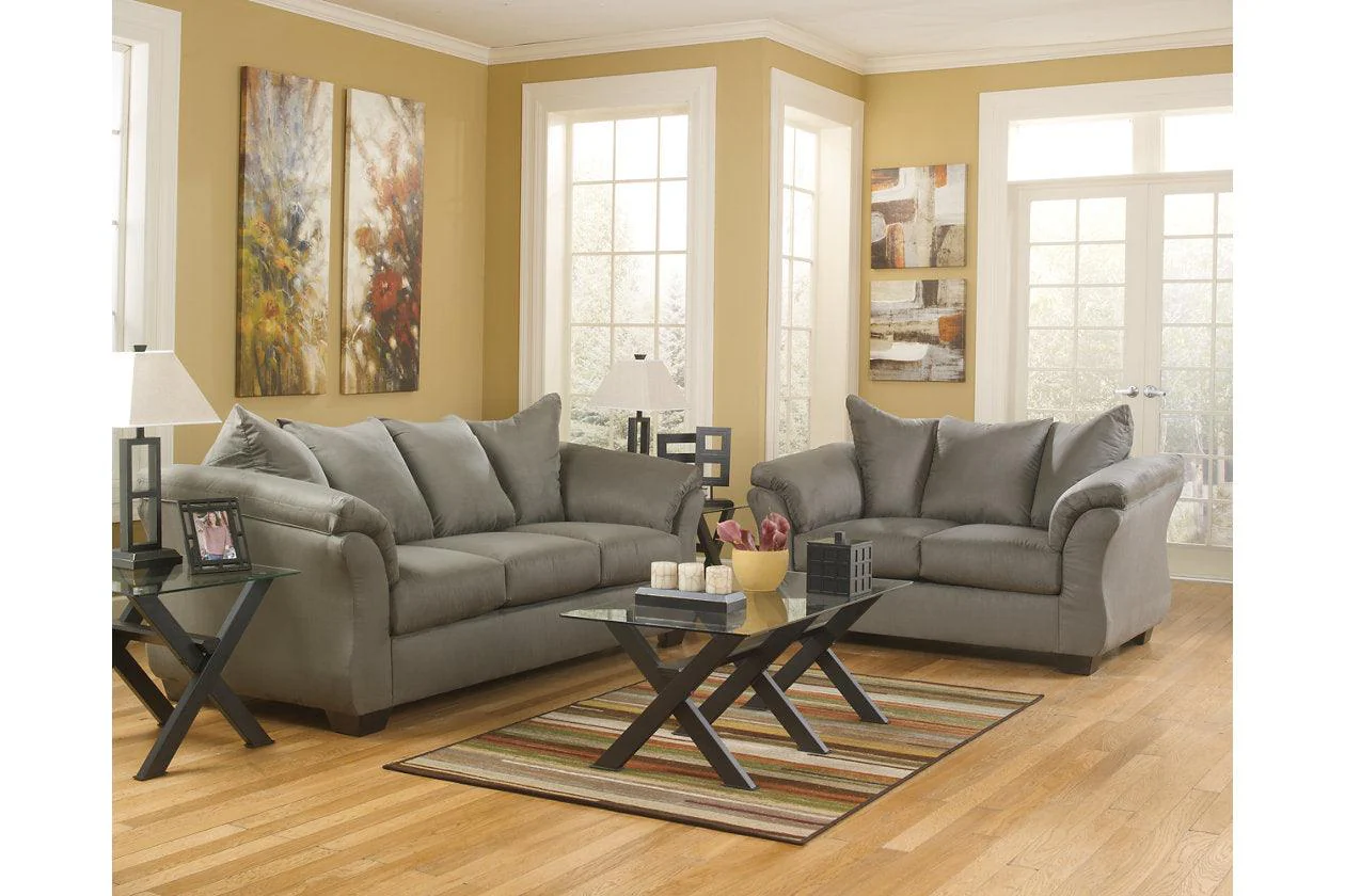 Darcy Cobblestone Sofa - Image 12