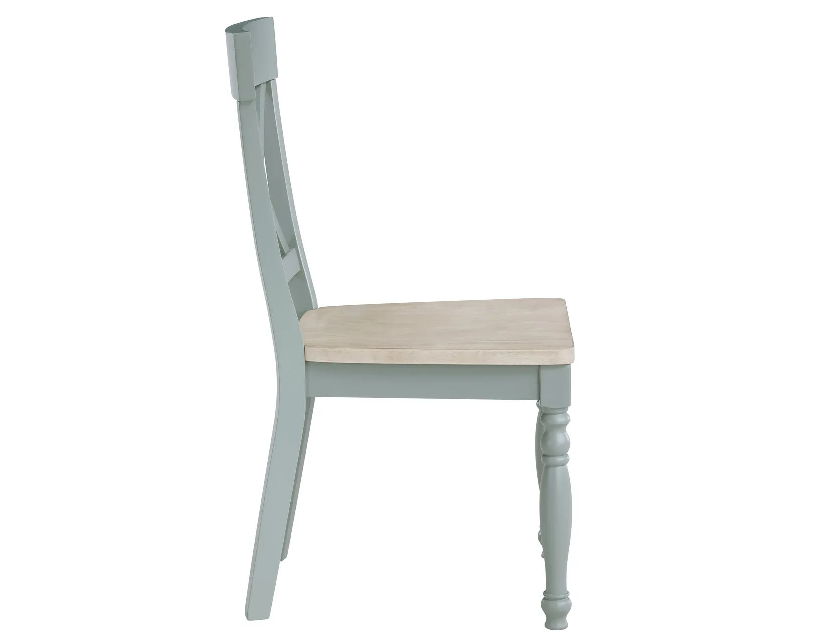 Darcy Mint Green/Natural Round Dining Room Set - Image 11