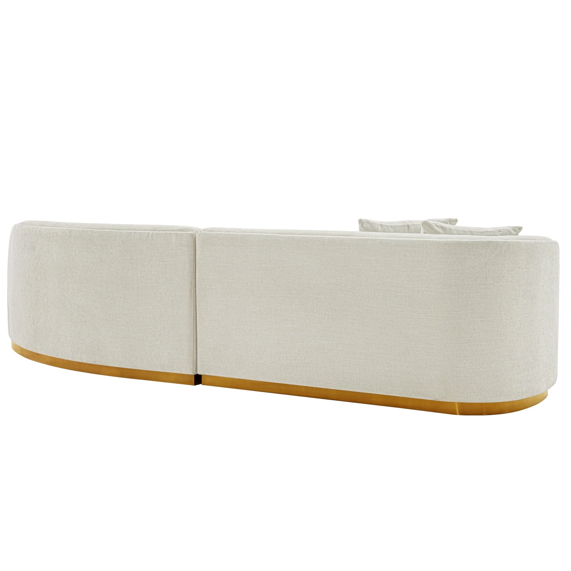 Daria Sofa in Ivory - Image 7