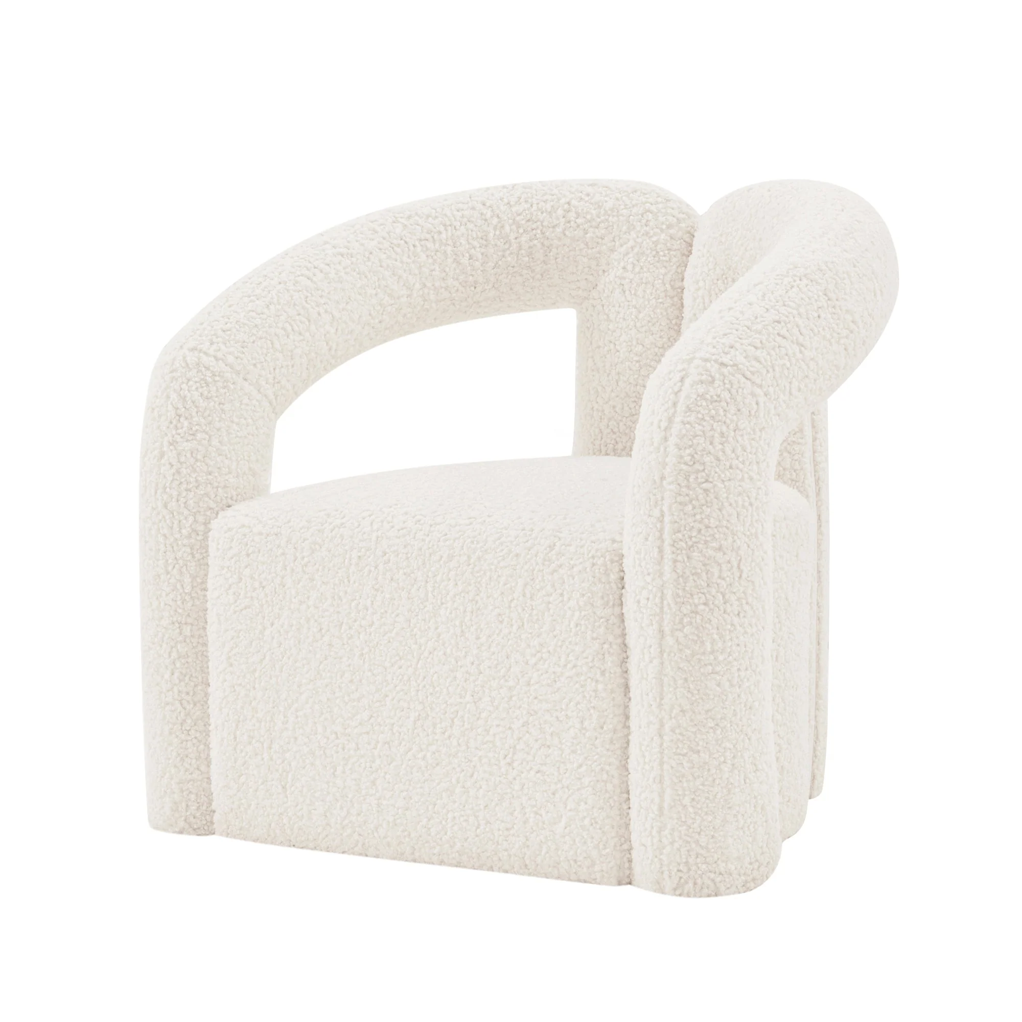 Darian Accent Chair in Cream (set of 2) - Image 10