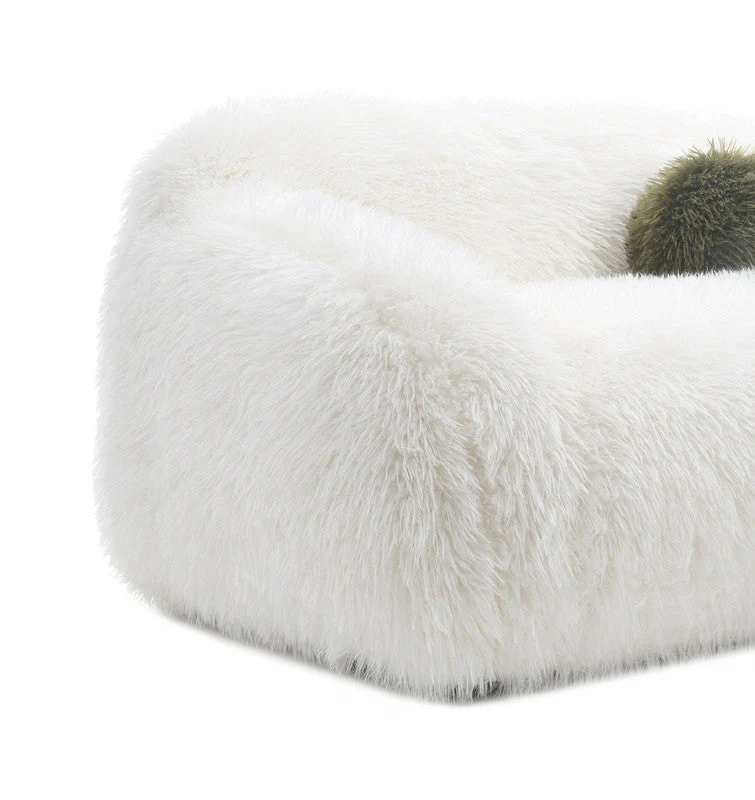 Darwen White Sofa - Image 5
