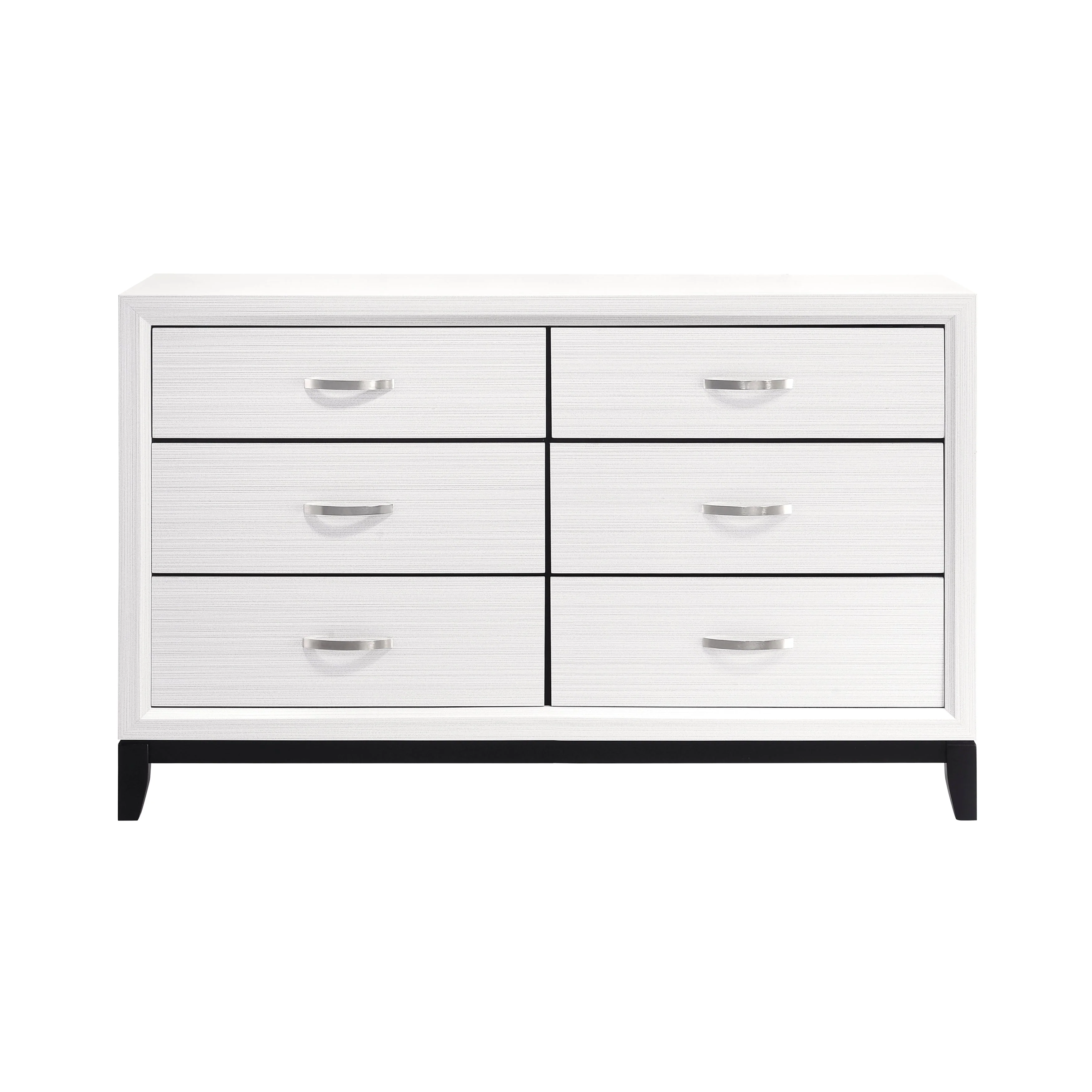 Davi White Dresser - Image 6