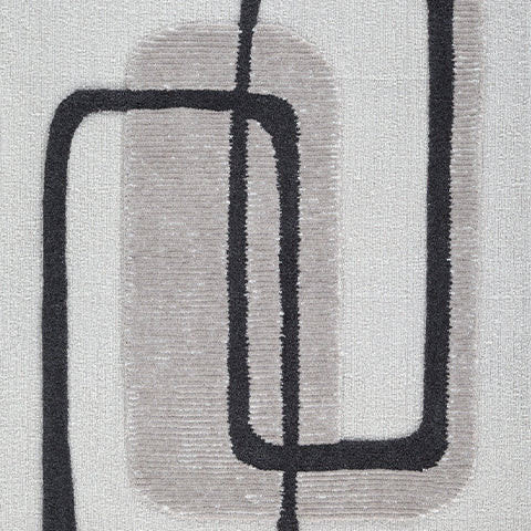 Davismour Ivory/Taupe/Charcoal Medium Rug - Image 5