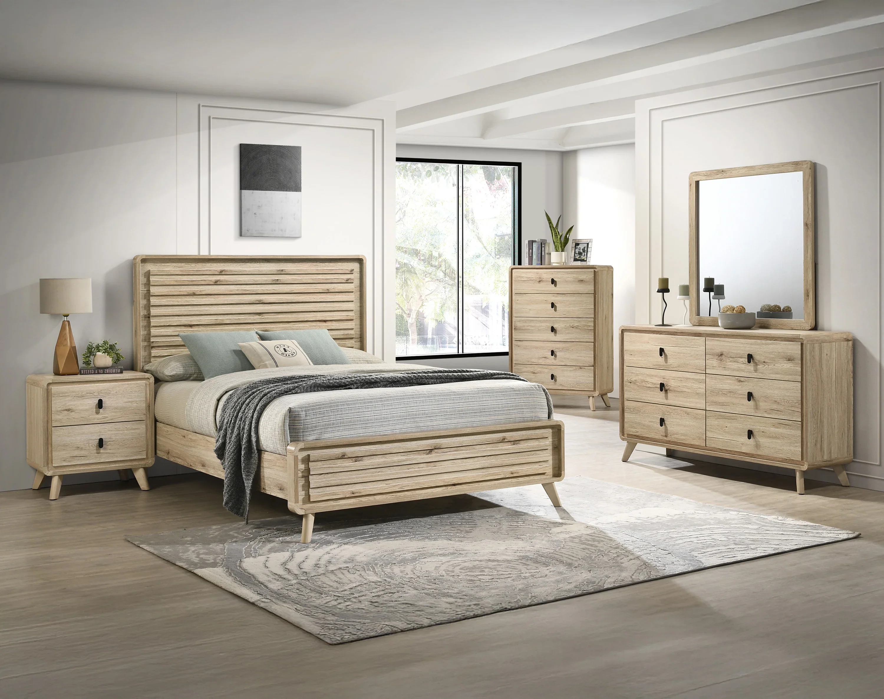 Dawson Light Brown Nightstand - Image 4
