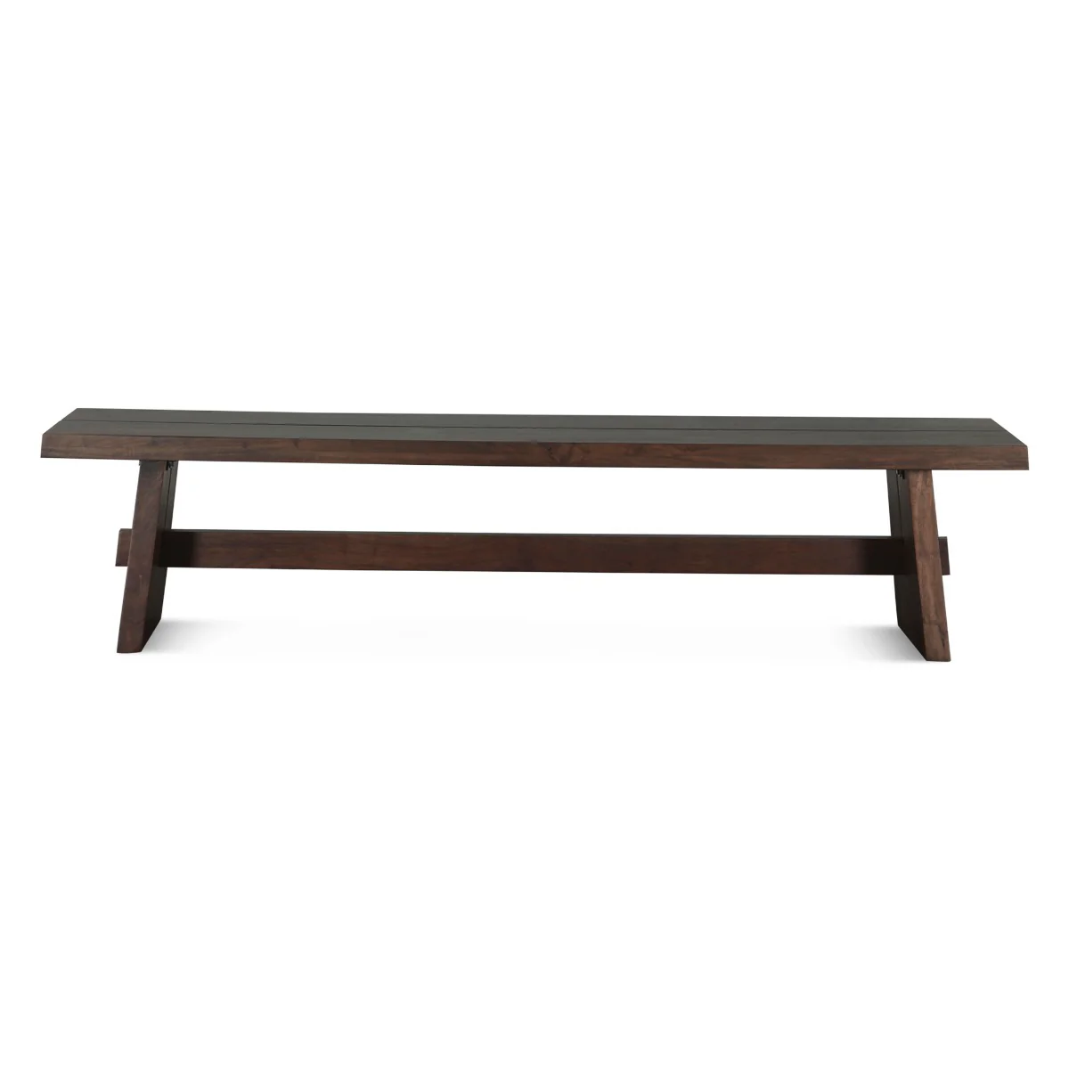 Piedmont 79" Bench in Coffee Bean - Image 10