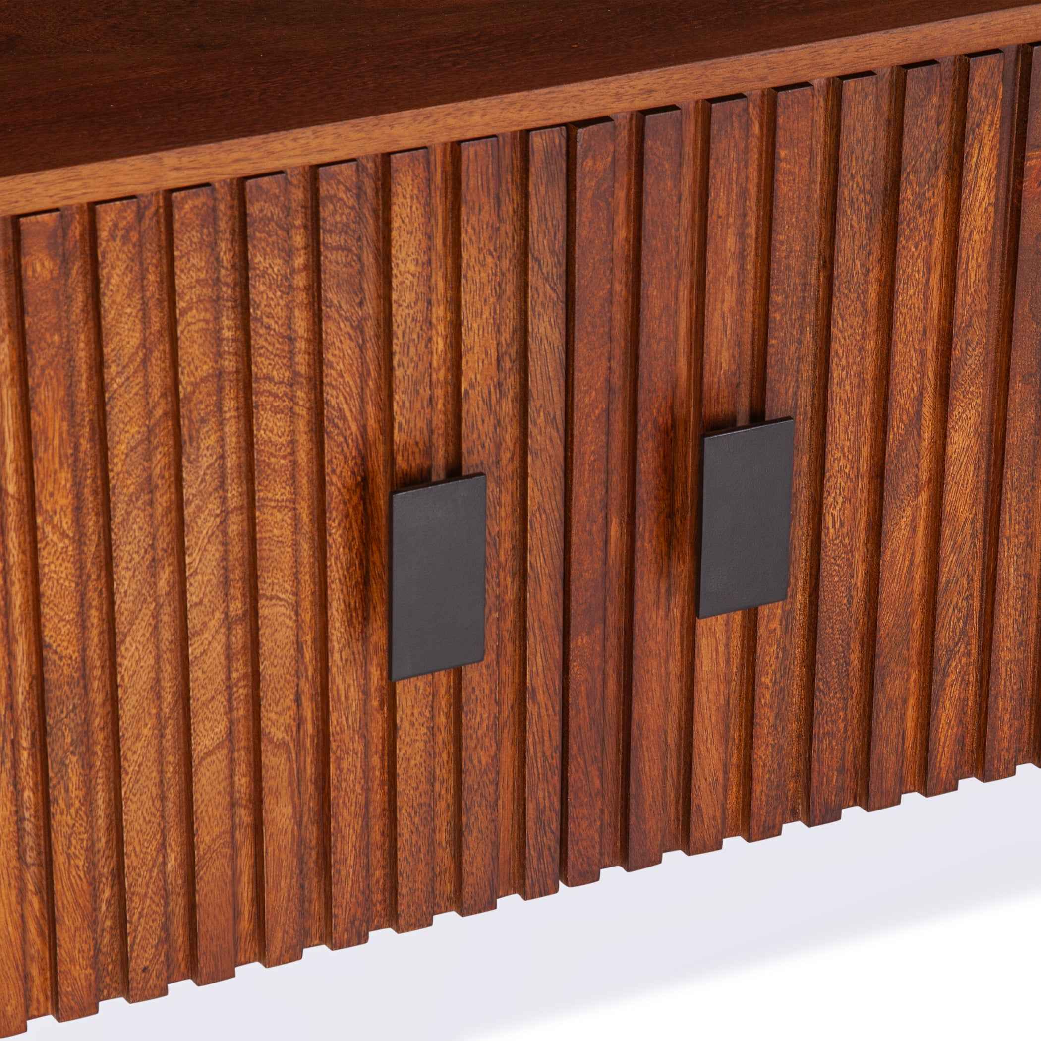 Verbania 67" Media Cabinet in Pecan Brown - Image 5