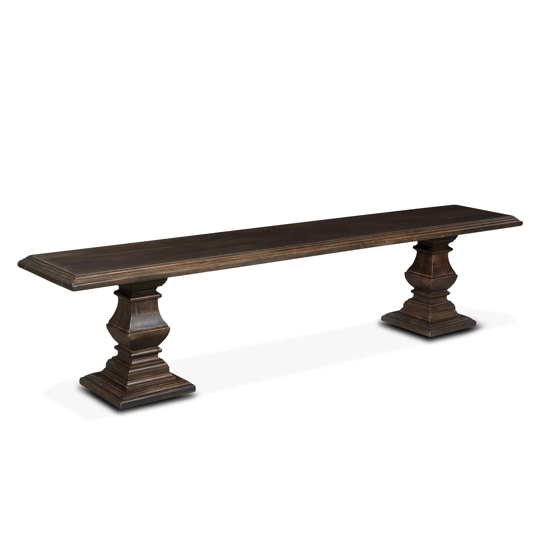 Nimes 80" Bench in Vintage Brown - Image 3