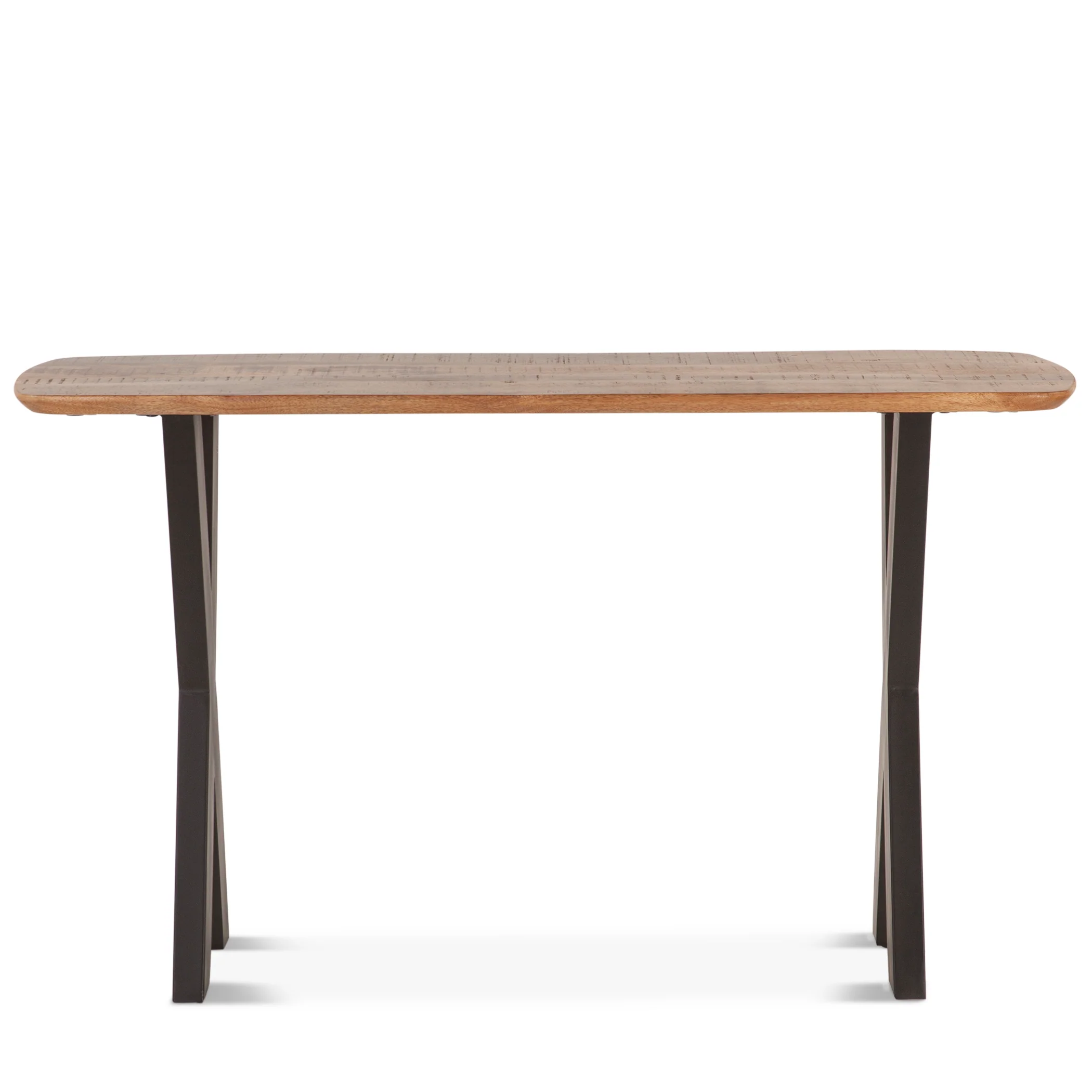 Rapallo 52" Console Table in Natural Mango Wood - Image 6