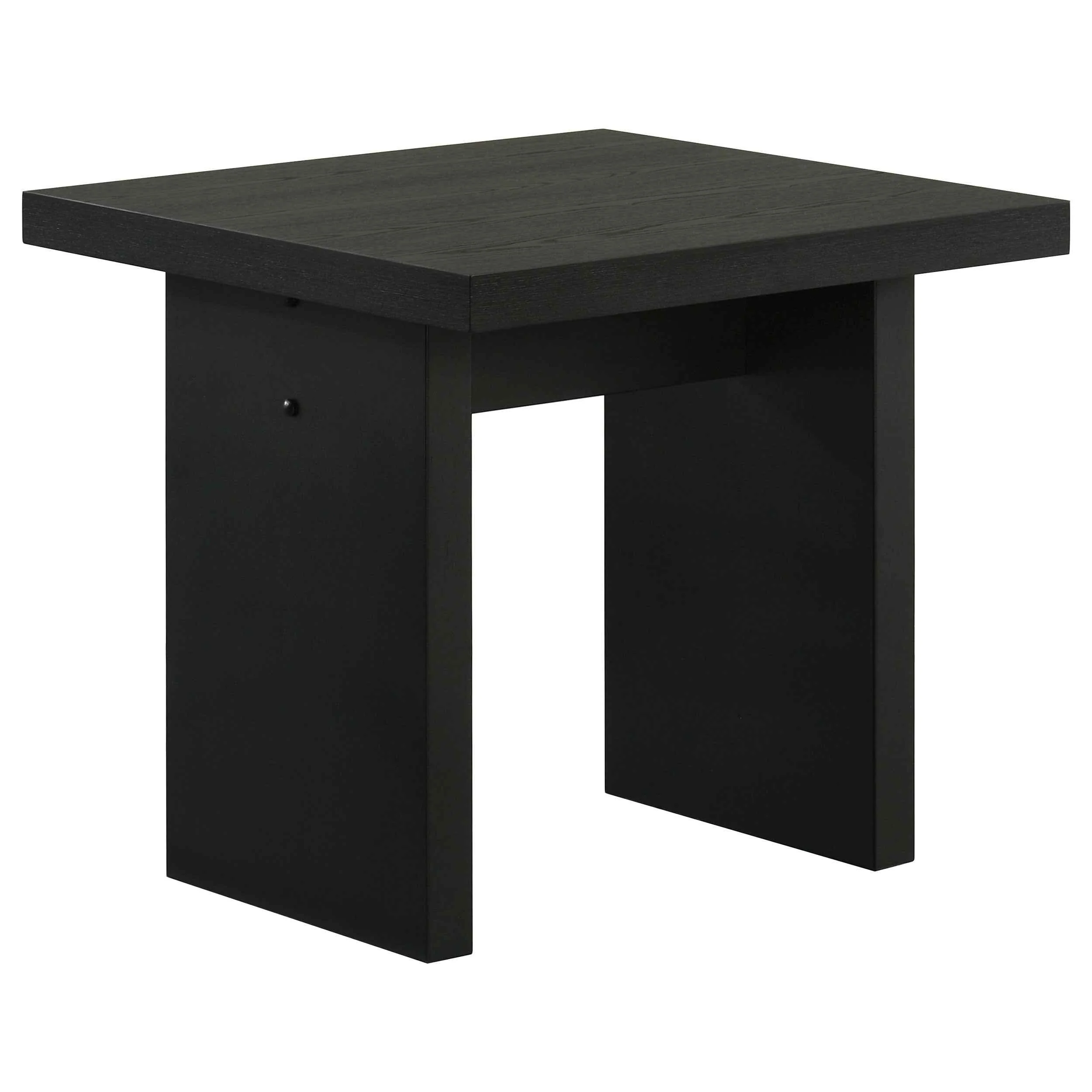 Decker Black 3-Piece Coffee and End Table Set - Image 3