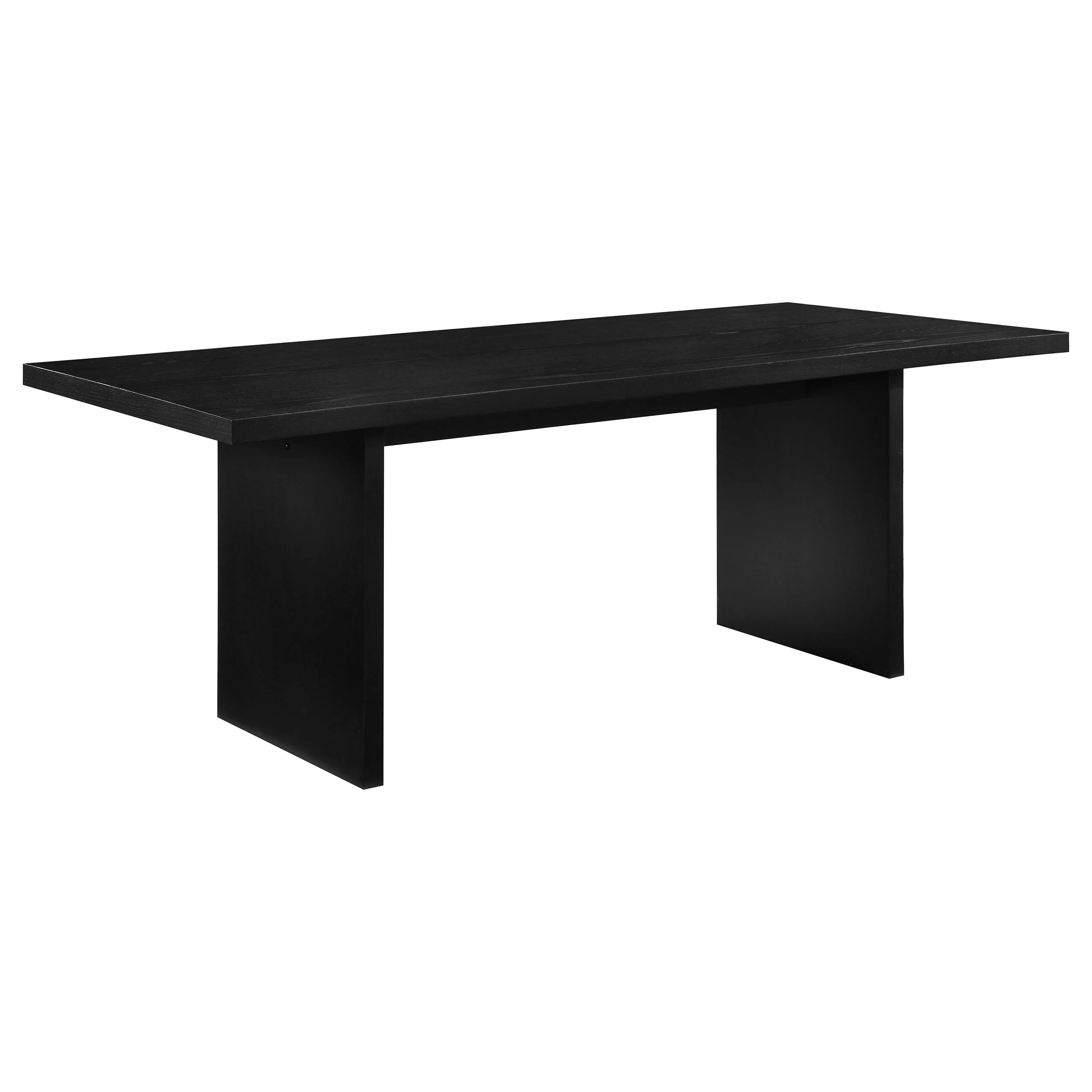 Decker Black 7-Piece 82-inch Rectangular Dining Set - Image 3