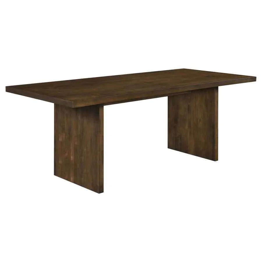 Decker Cream/Walnut 7-piece 82-inch Rectangular Dining Set - Image 2