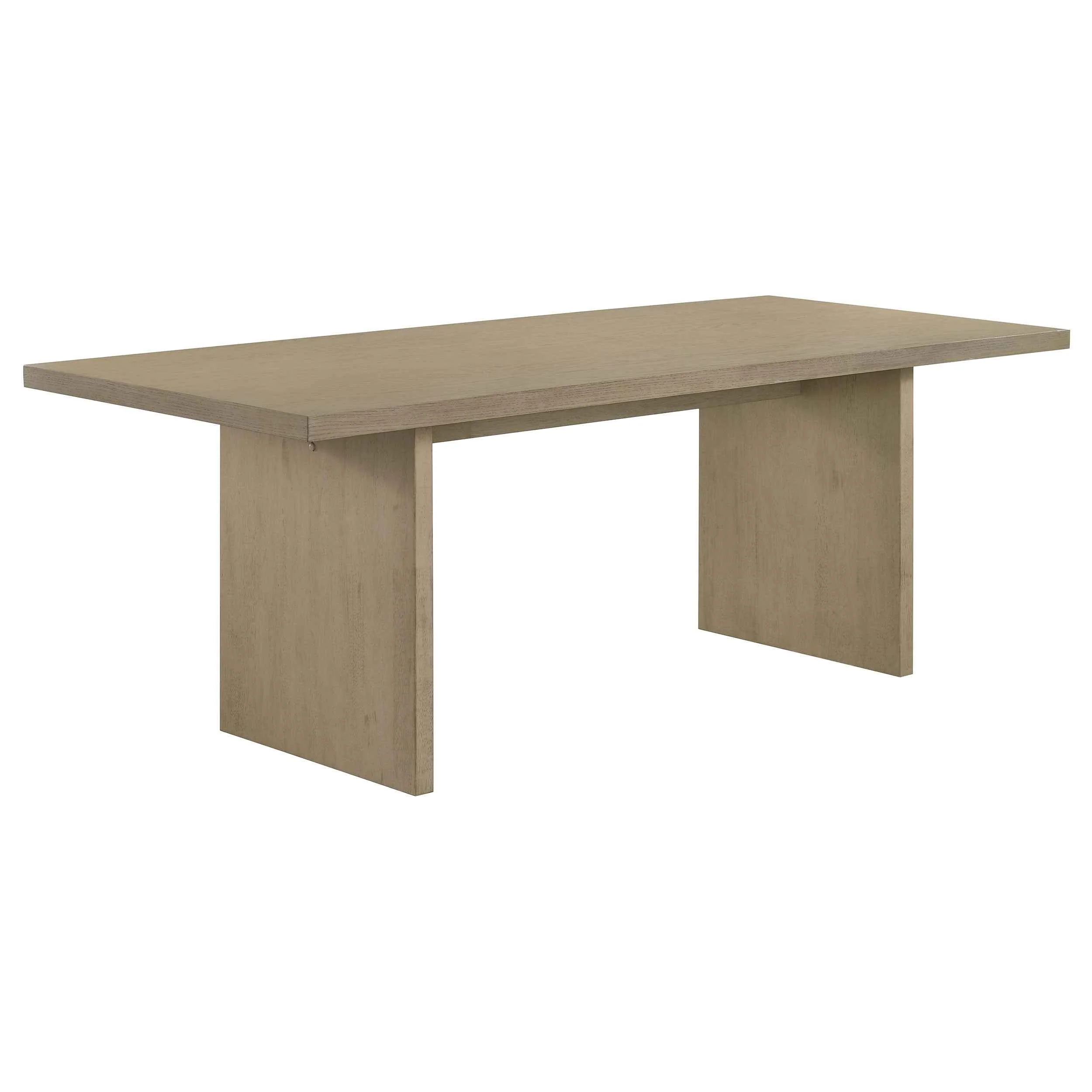 Decker Grey/Natural Oak 7-piece 82-inch Rectangular Dining Set - Image 3