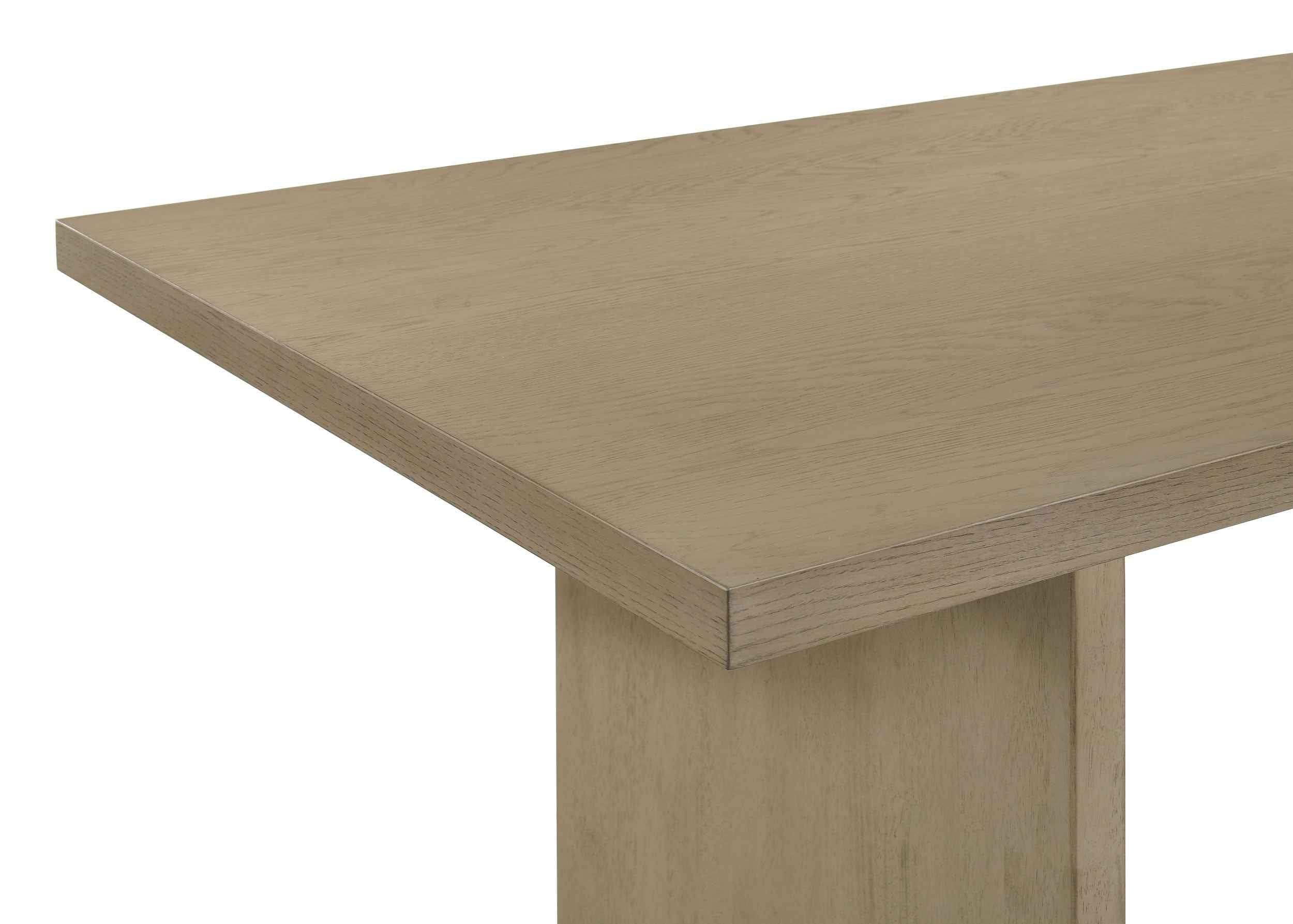 Decker Wheat/Natural Oak 7-piece 82-inch Rectangular Dining Set - Image 6