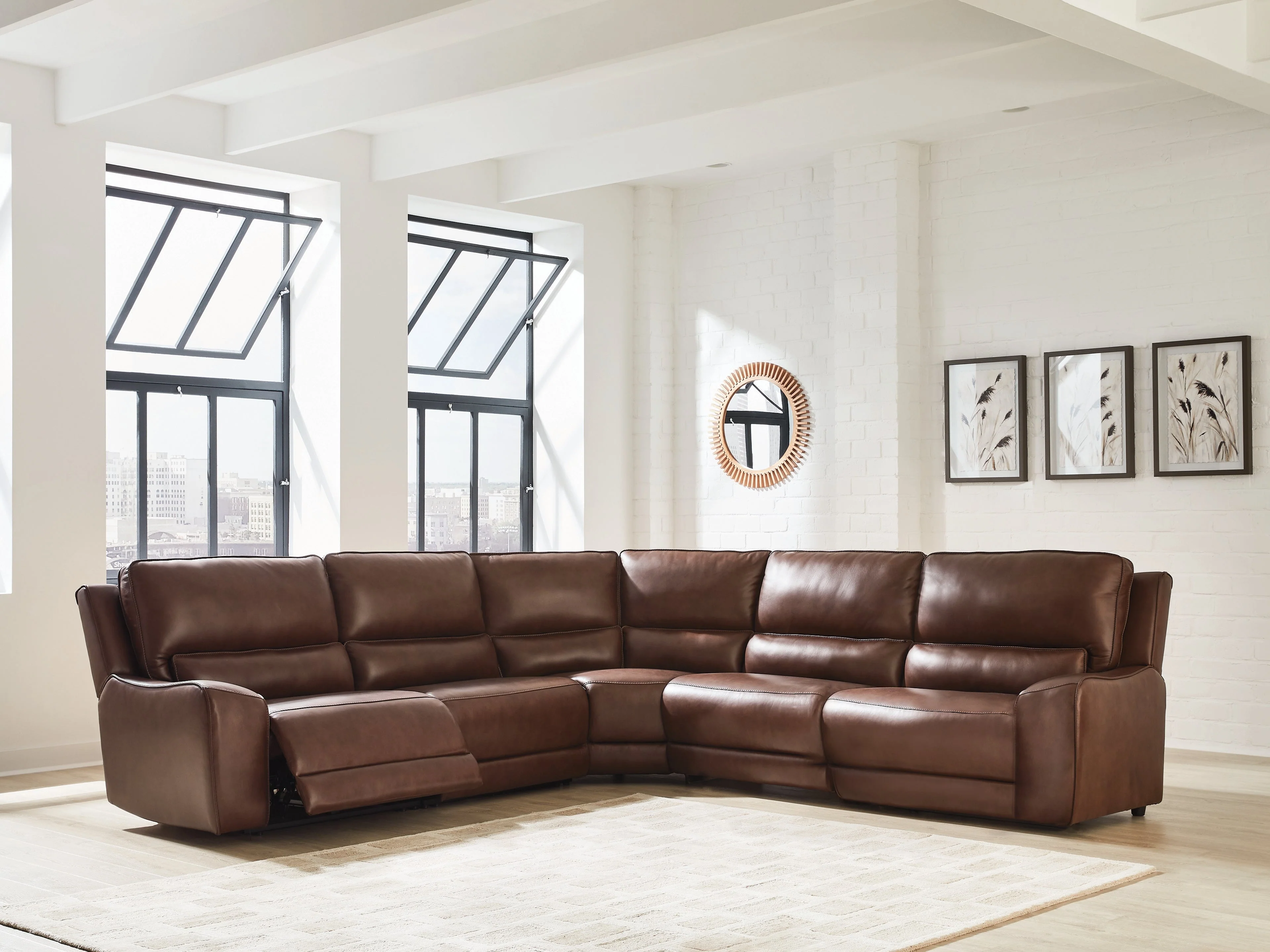 Deepwakes Canyon 5-Piece Power Reclining Sectional