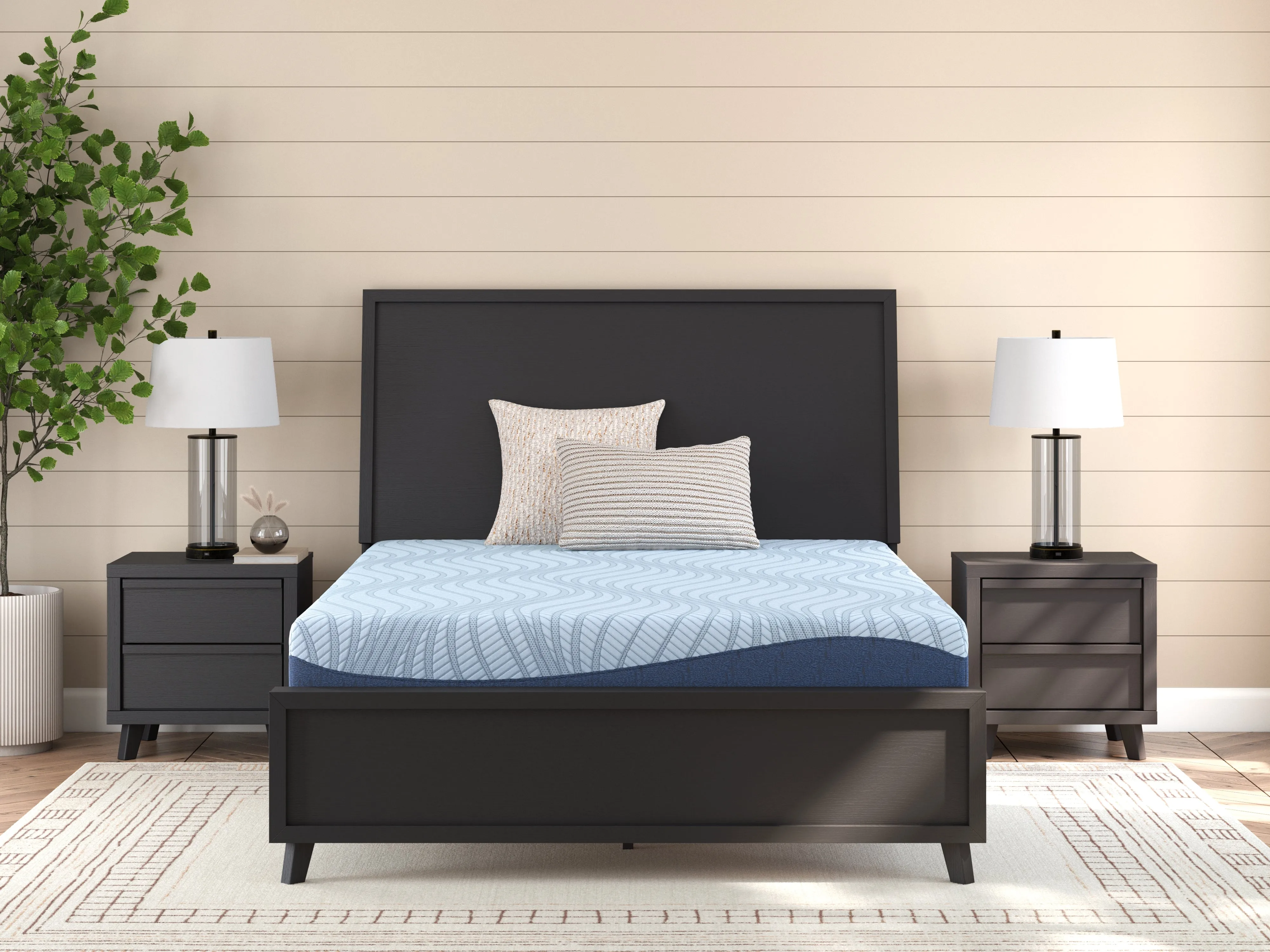 Dellyn 10 Memory Foam White King Mattress - Image 5