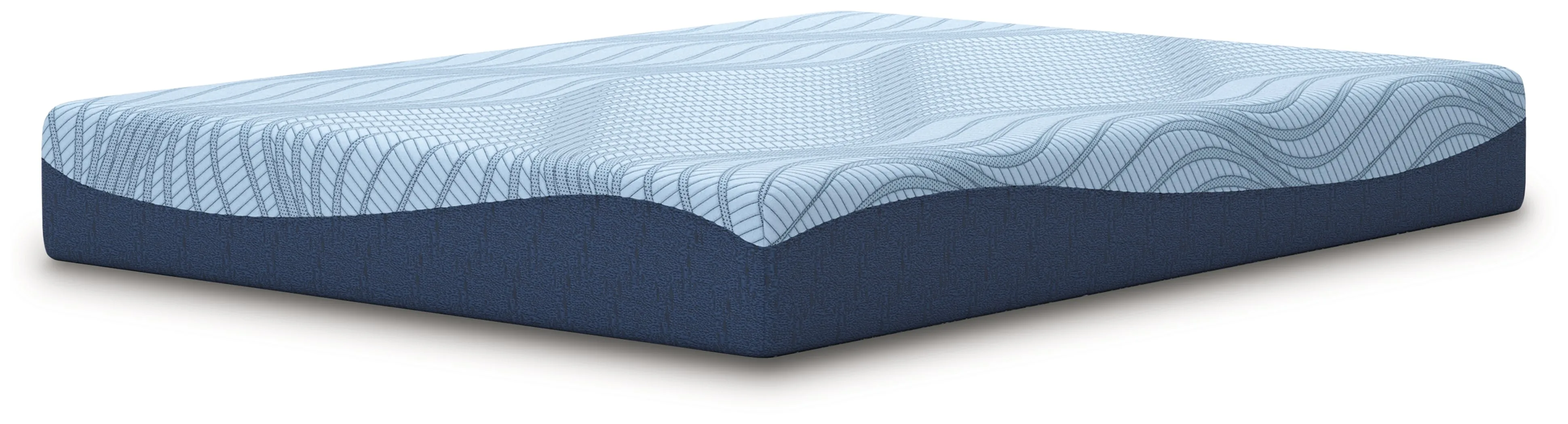Dellyn 10 Memory Foam White Twin Mattress - Image 2