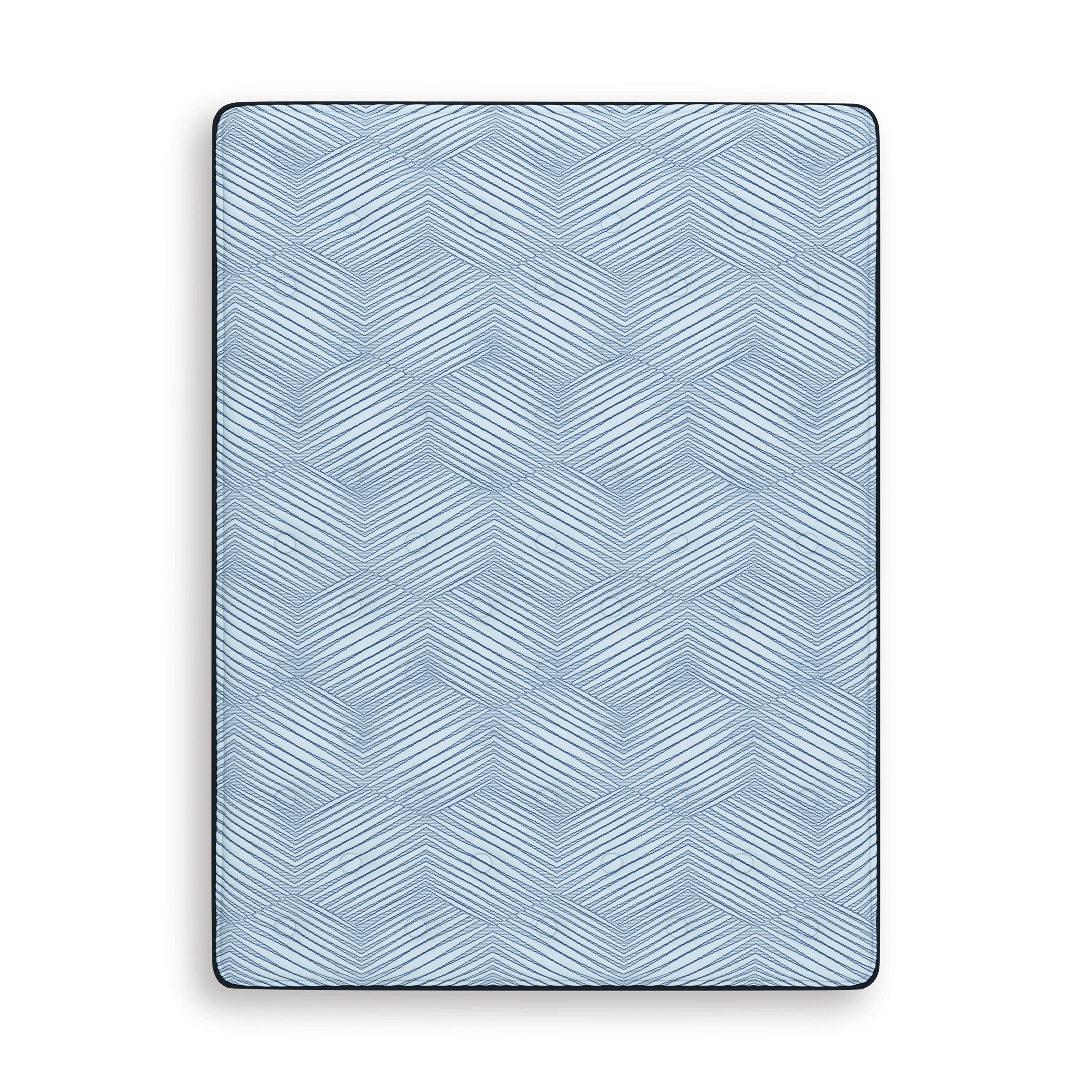 Dellyn Bonnell Light Blue Queen Mattress - Image 2