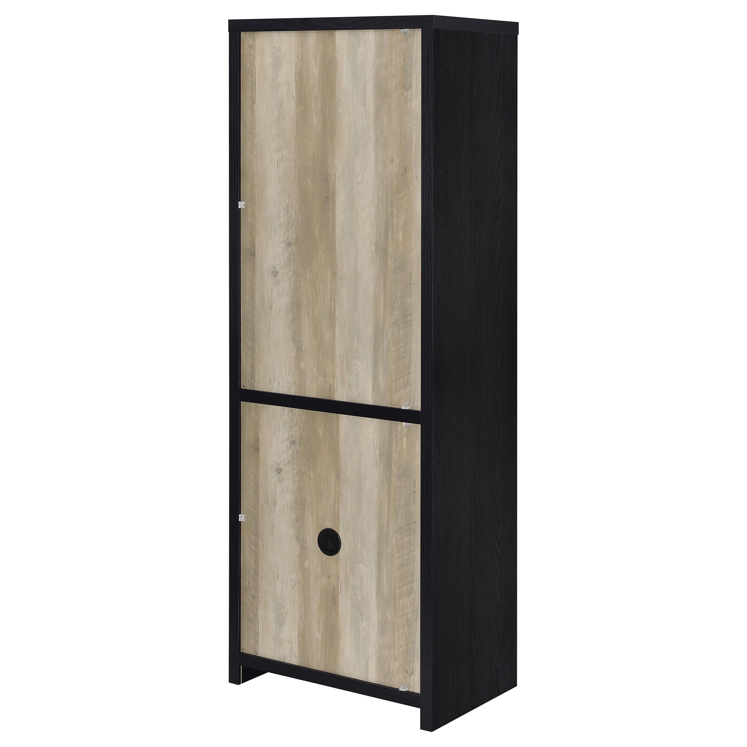 Denison Black 3-Piece Entertainment Center 79-inch TV Stand - Image 16