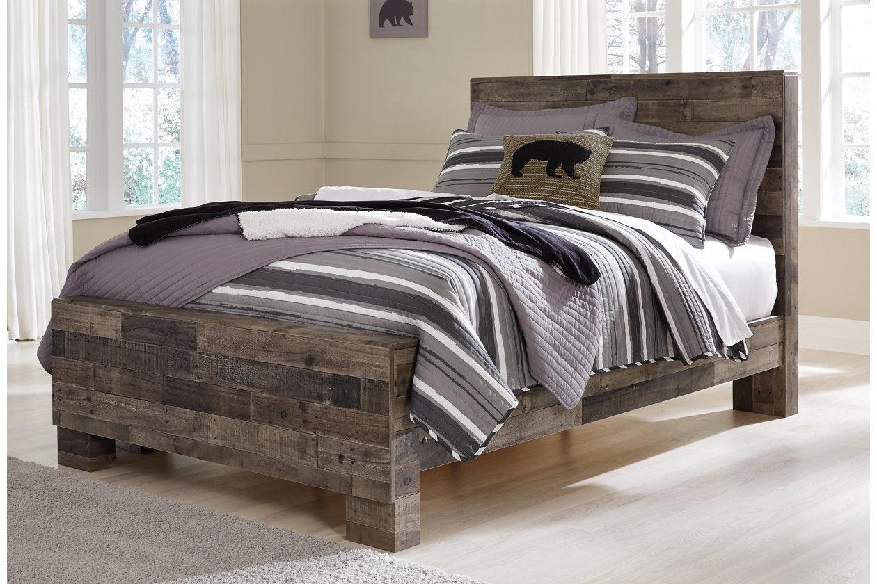 Derekson Multi Gray Full Panel Bed - Image 2