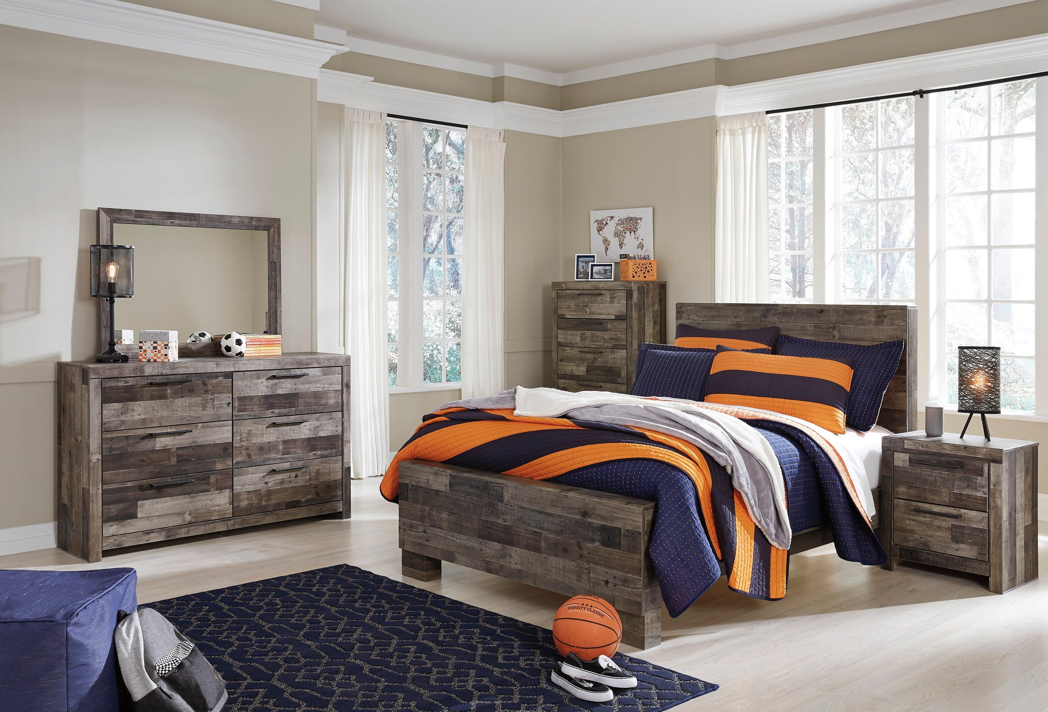 Derekson Multi Gray Panel Youth Bedroom Set - Image 2