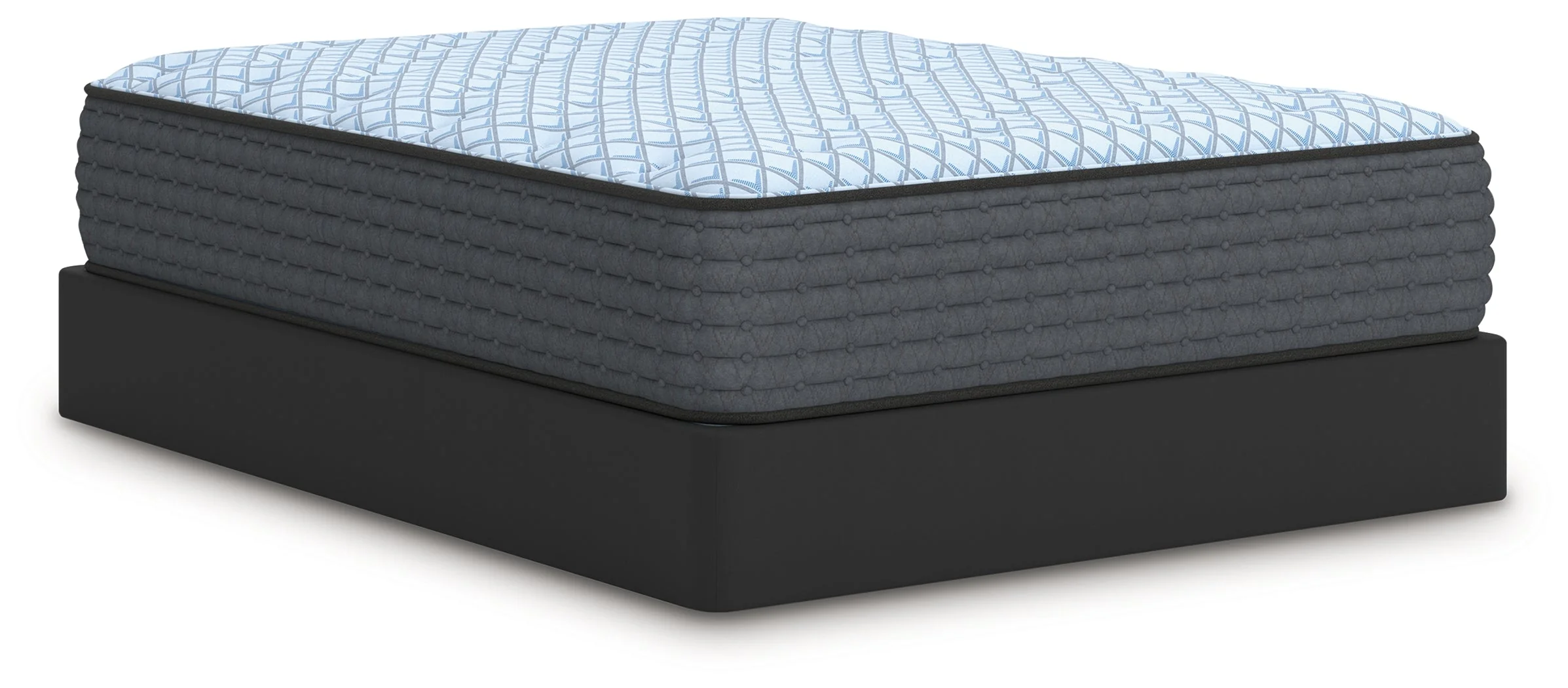 Destin Cove Plush Blue Hybrid California King Mattress - Image 7