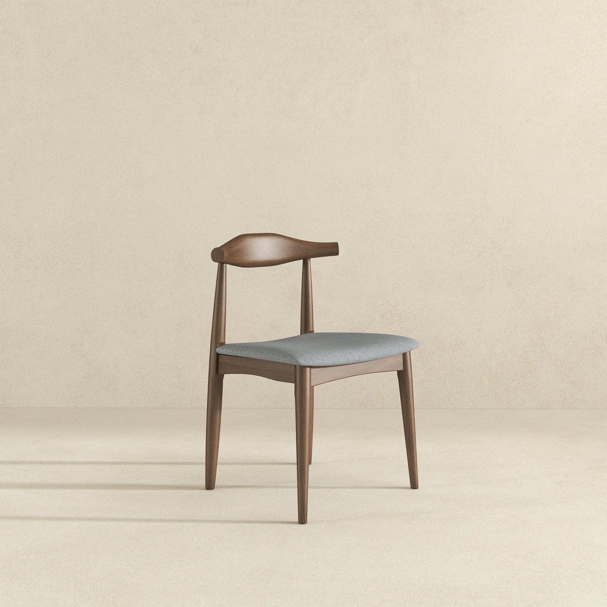 Destiny Grey Fabric Dining Chair (Set Of 2) - Image 3